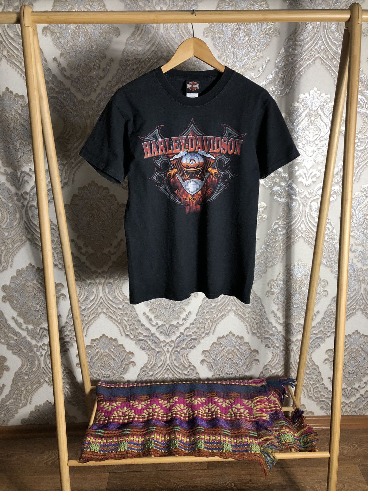Harley Davidson VINTAGE HARLEY DAVIDSON ORLANDO MOTORCYCLE FLORIDA Y2K 90s Size US M / EU 48-50 / 2 - 1 Thumbnail
