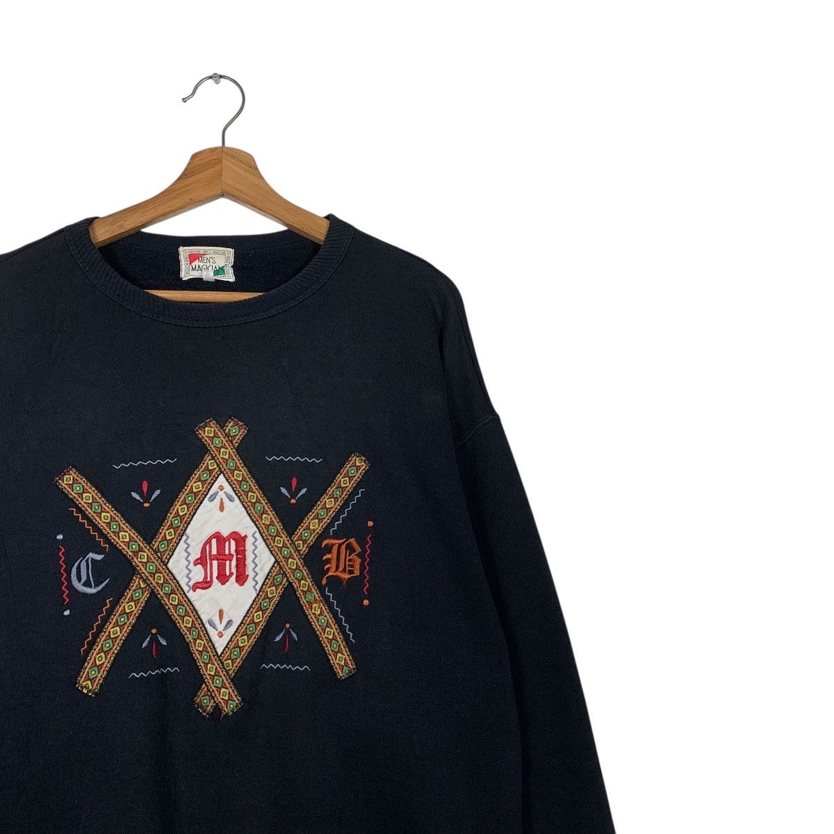 Japanese Brand Japanese Brand Men's Magician Big Logo Sweatshirt Size US M / EU 48-50 / 2 - 5 Thumbnail