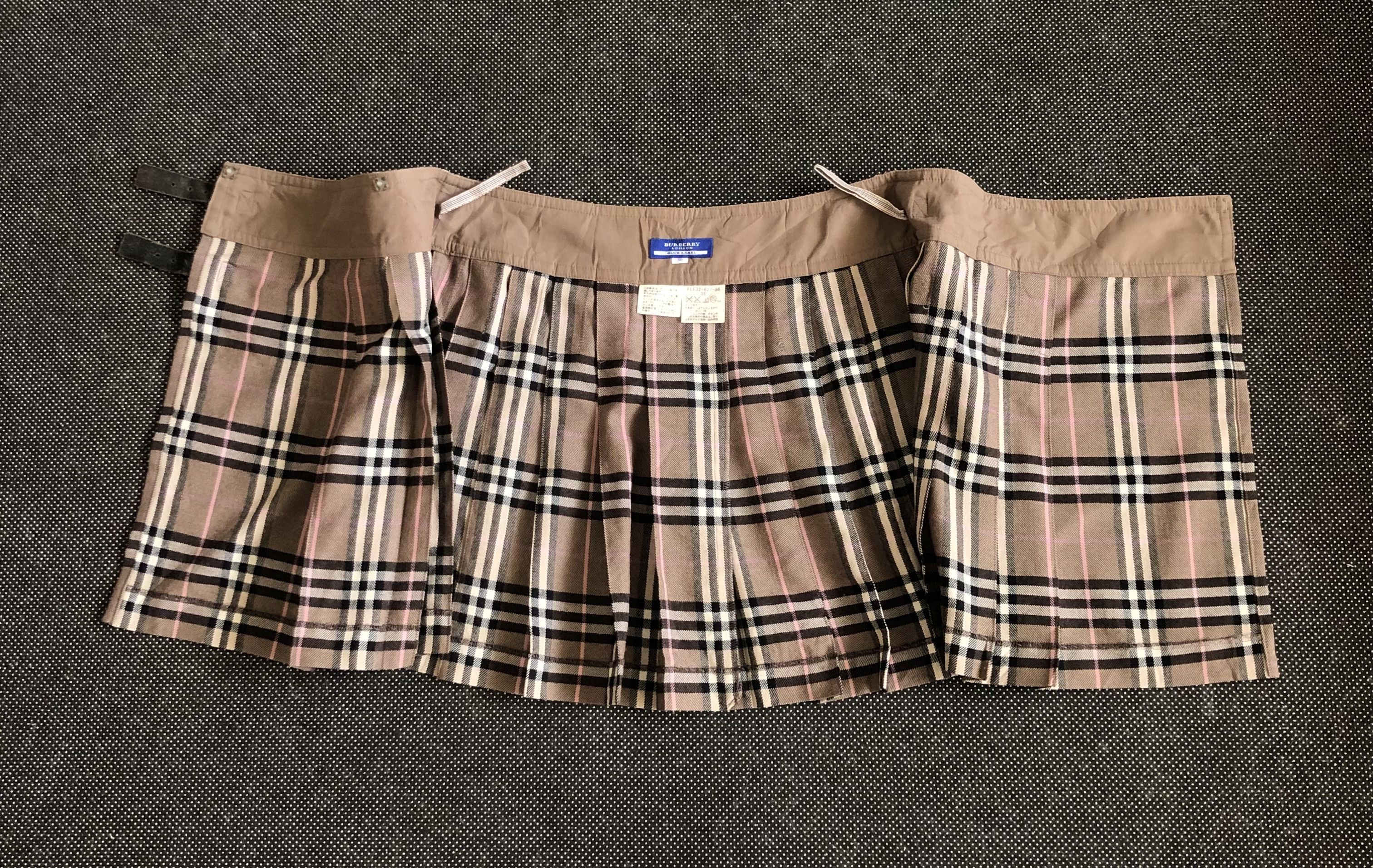 Burberry BURBERRY BLUE LABEL WOOL WRAPPING SKIRT Size 28" / US 6 / IT 42 - 7 Thumbnail