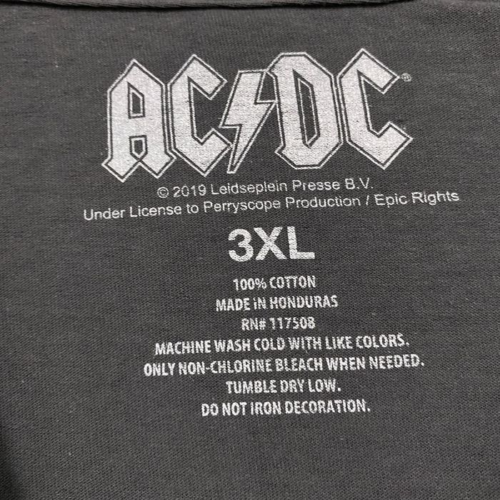 Rock Tees ACDC Hells Bells World Tour Rock Band Tee 3XL | Grailed