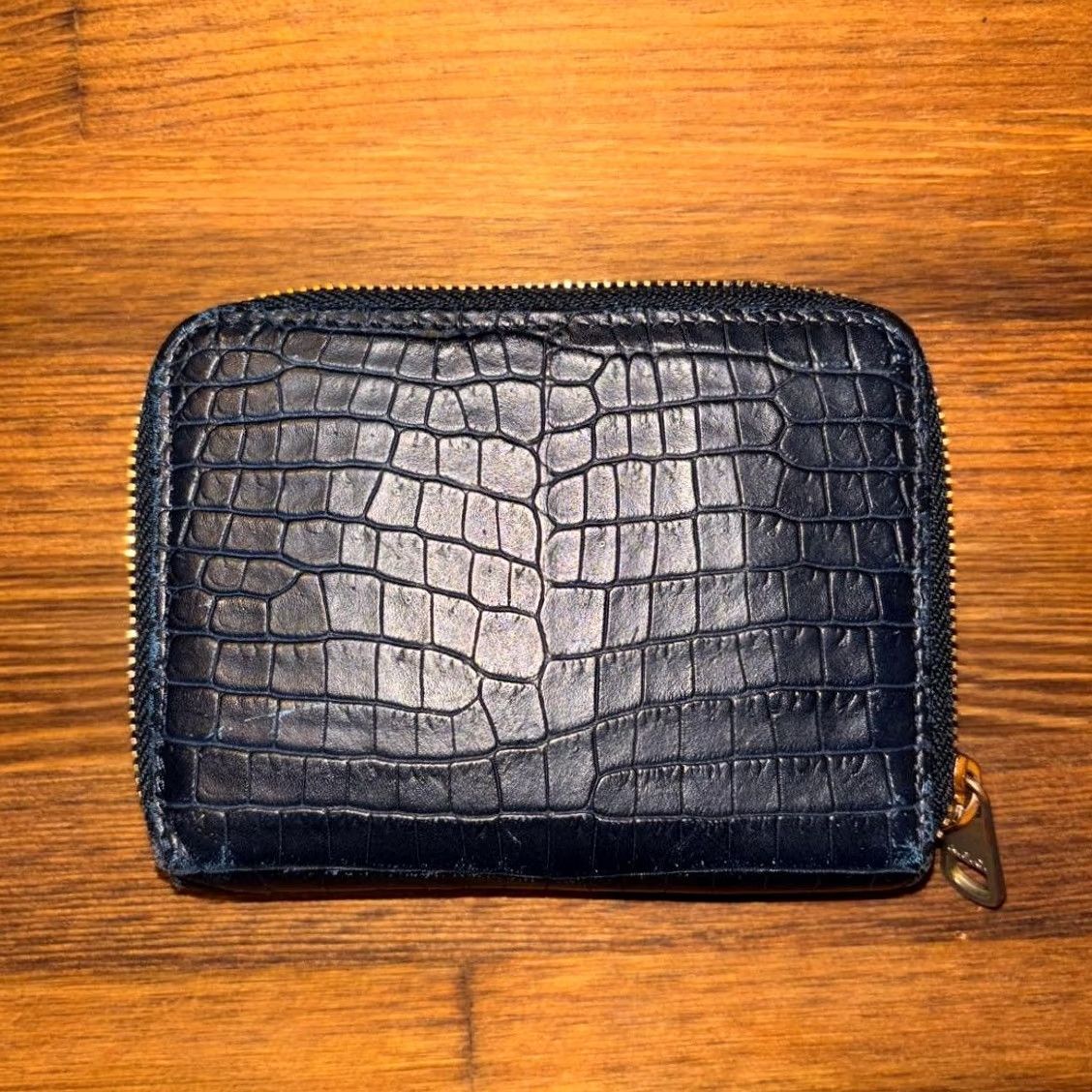 A.P.C. A.P.C. Men Navy Bifold Wallet Limited Edition Style Refined Minimalism Timeless Size ONE SIZE - 3 Thumbnail