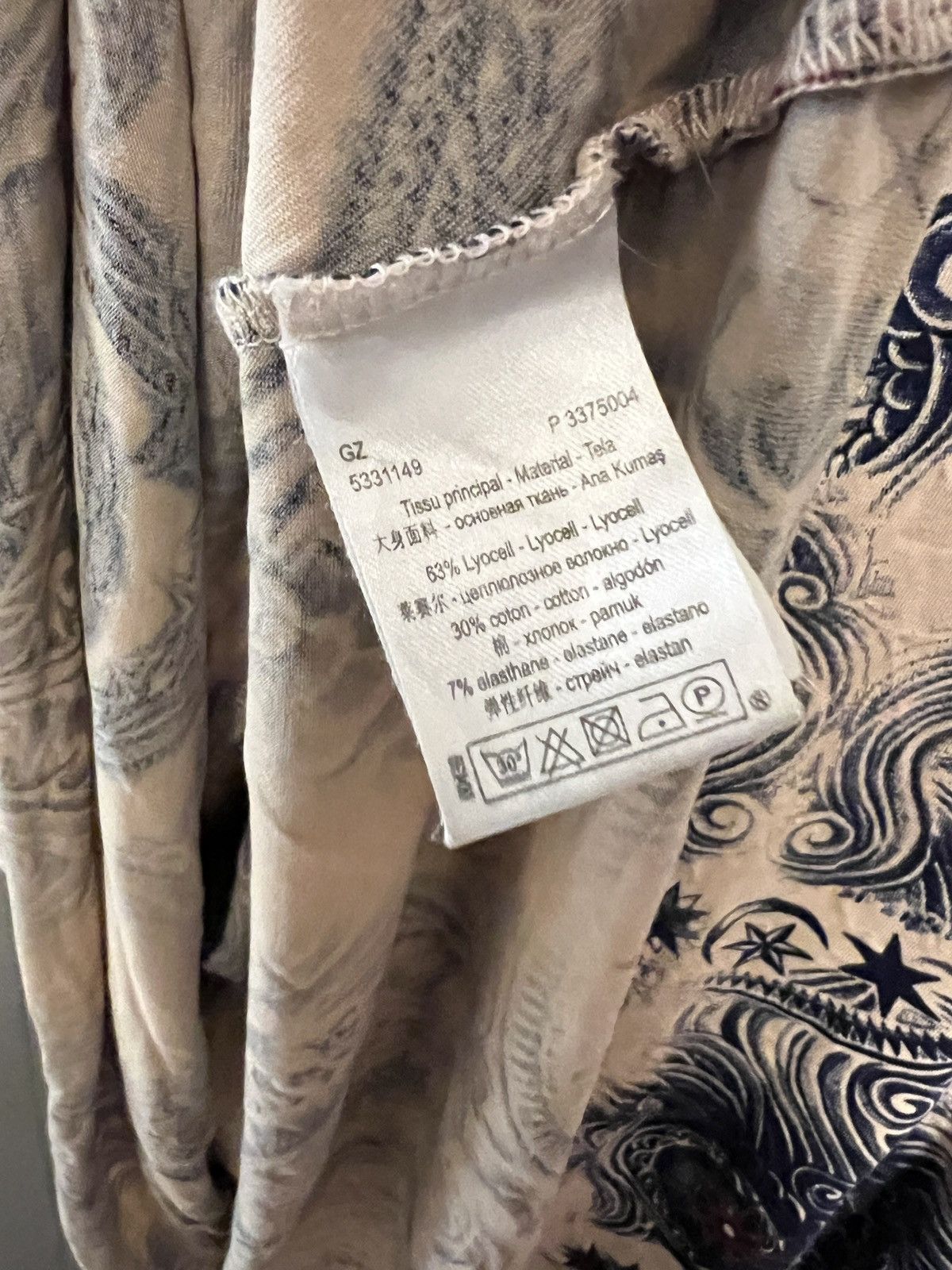 Jean Paul Gaultier Jean paul gaultier high neck long dress tribal print Size M / US 6-8 / IT 42-44 - 6 Thumbnail