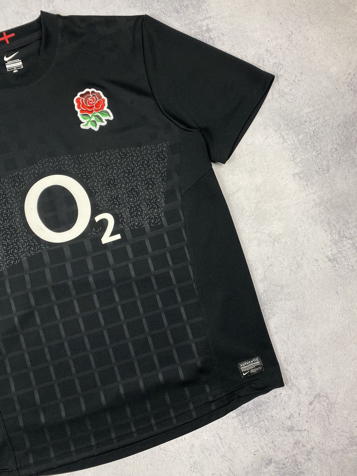 Nike Nike England O2 Rugby Jersey Tee Shirt Blockore Drill Size US L / EU 52-54 / 3 - 3 Thumbnail