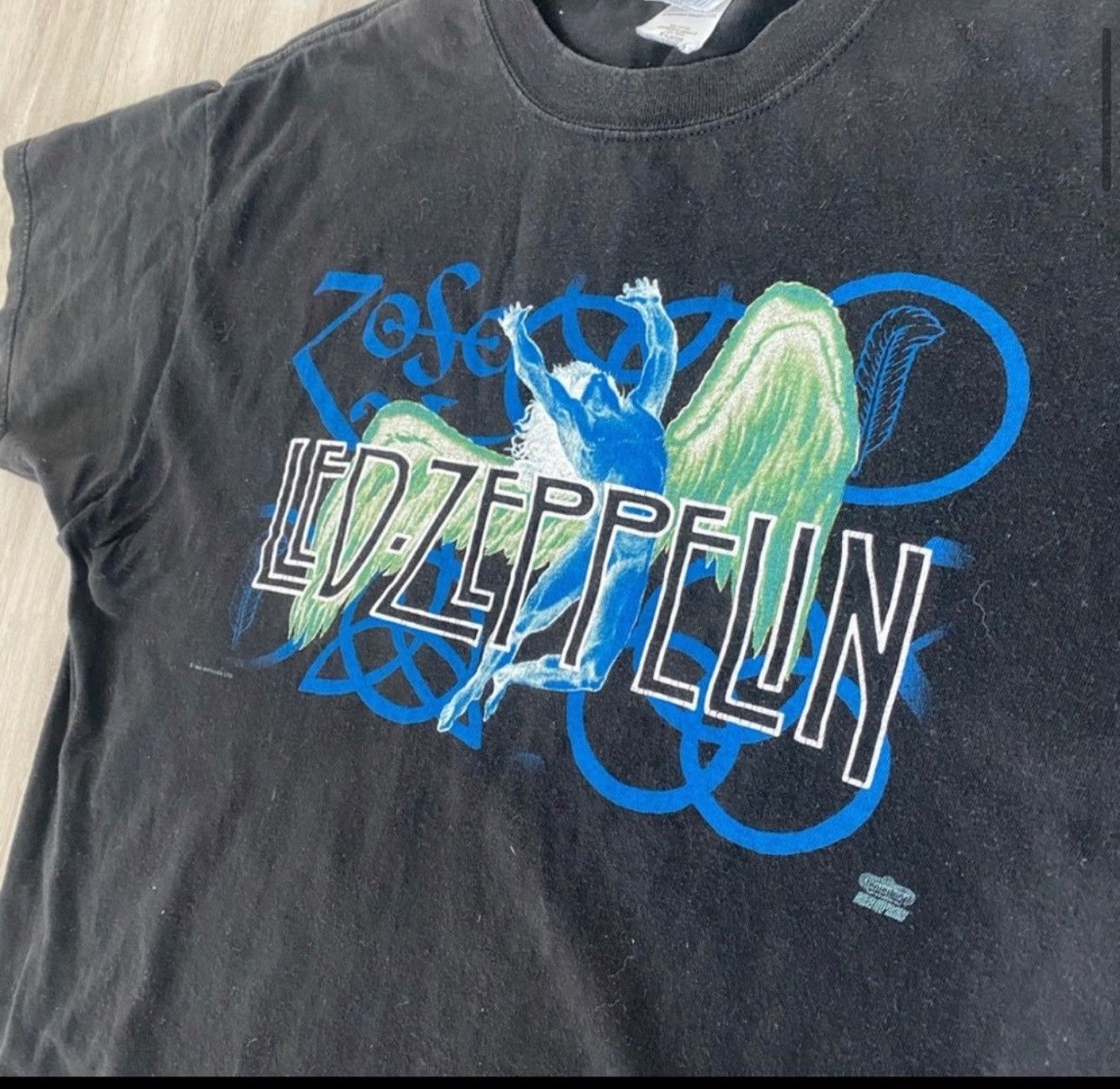 Vintage Led Zeppelin 1995 vintage shirt Size US XL / EU 56 / 4 - 3 Thumbnail