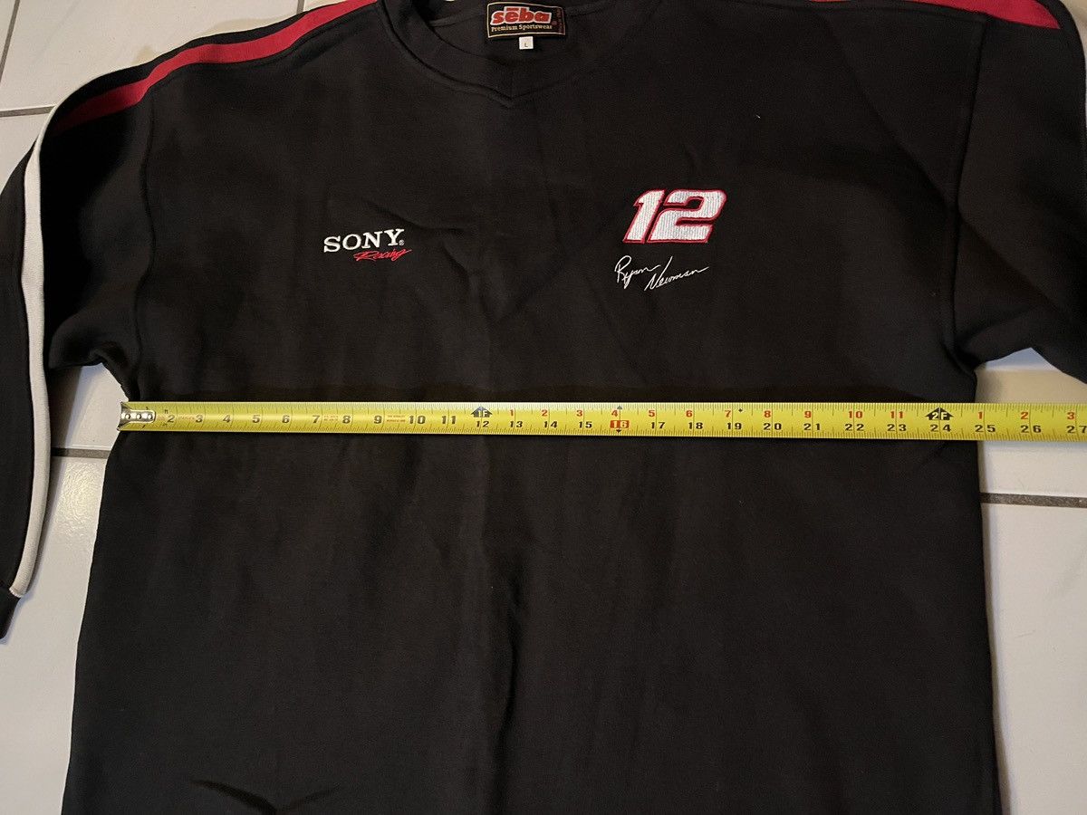 NASCAR VINTAGE 90s SONY NASCAR RACING SEBA RYAN NEWMAN SWEATSHIRT Size US L / EU 52-54 / 3 - 5 Thumbnail