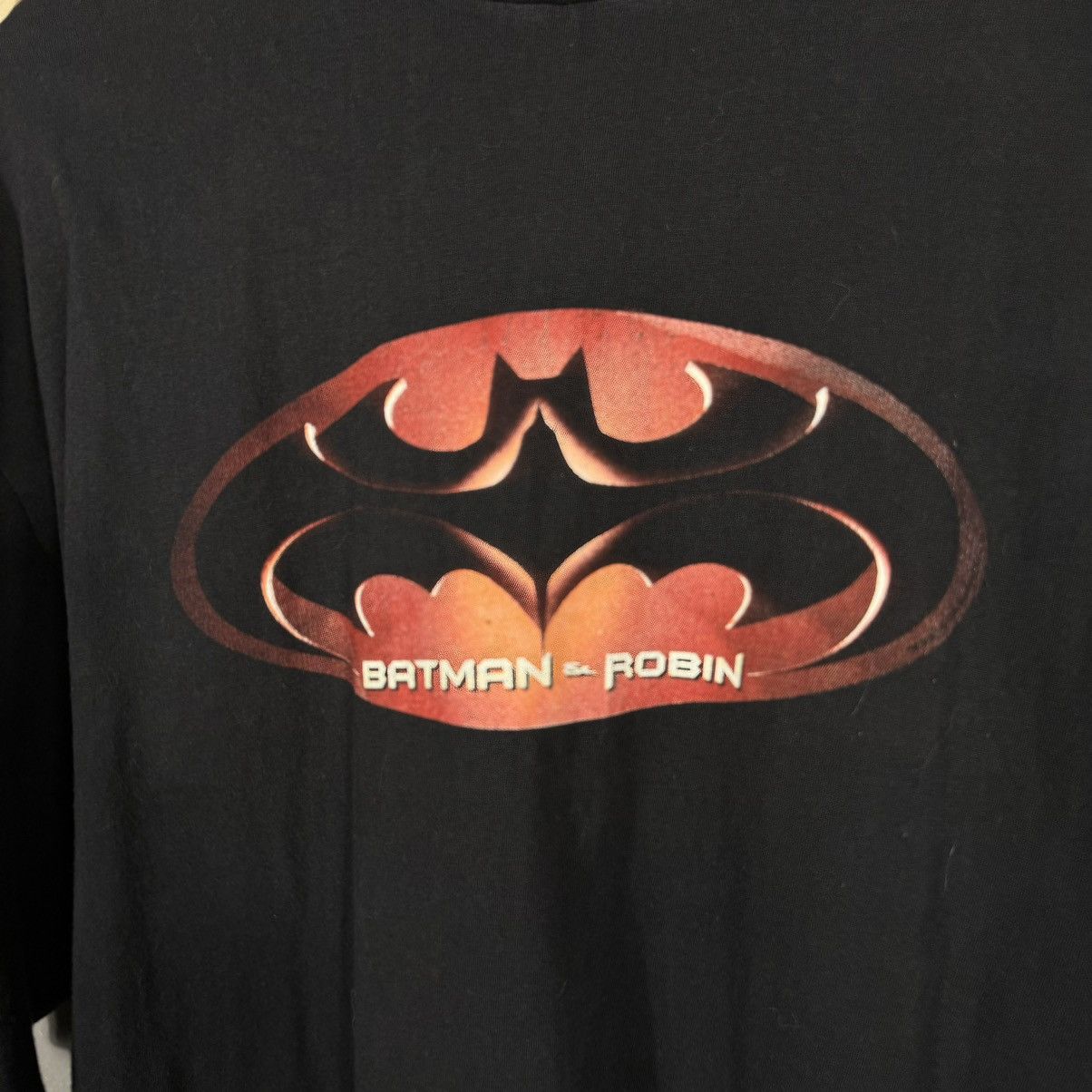 DC Comics × Vintage Vintage 1997 Batman and Robin T-shirt Size US XL / EU 56 / 4 - 5 Thumbnail