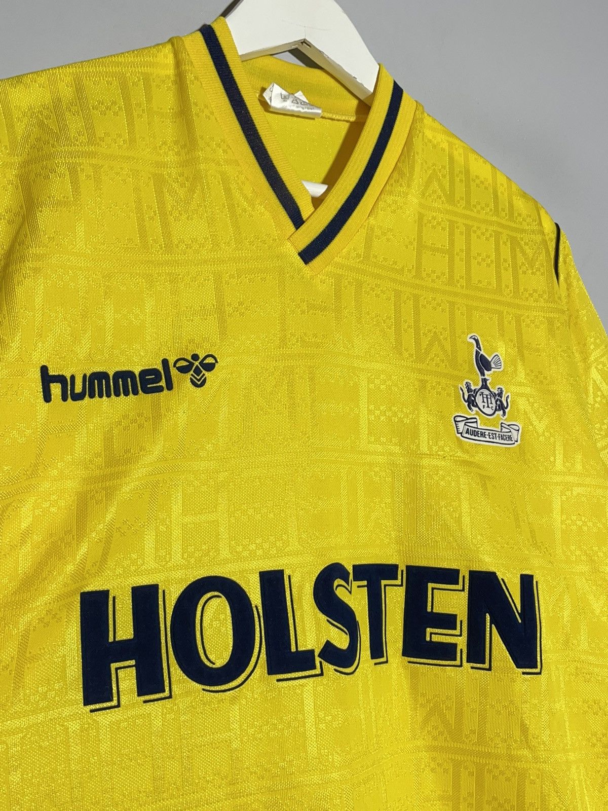 Hummel × Vintage Tottenham Hotspur 1988/91 Away Vintage Y2k Football Shirt Size US XL / EU 56 / 4 - 3 Thumbnail
