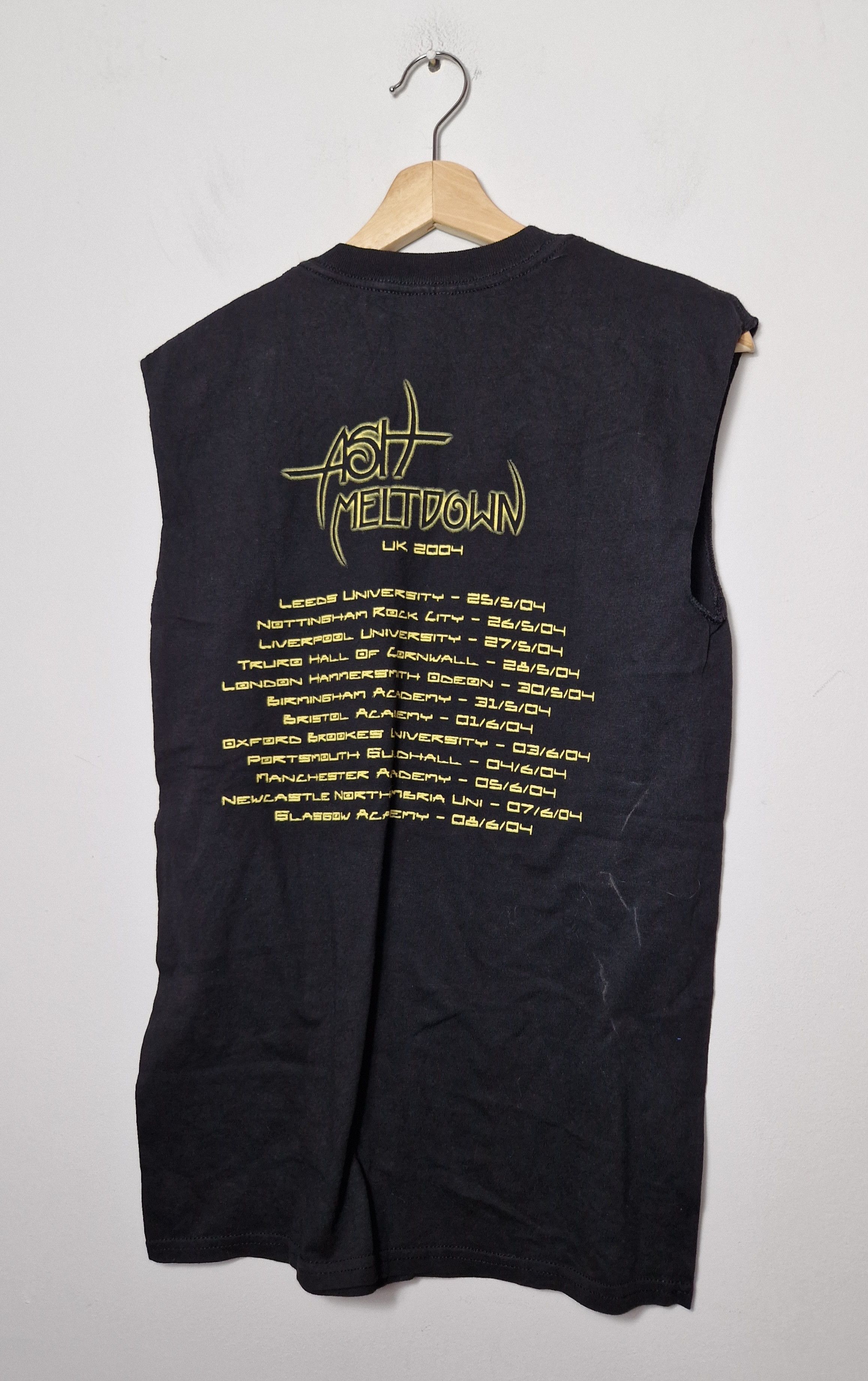 Band Tees × Vintage Ash Meltdown 2004 distressed tank top tee Size US S / EU 44-46 / 1 - 3 Thumbnail