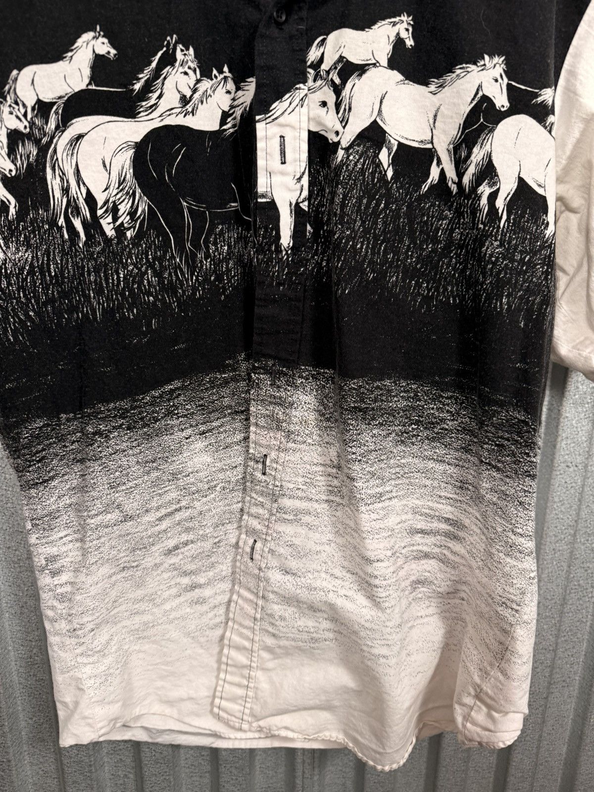 Other Vintage Brooks And Dunn Horse Print Short Sleeve Button Up Size US L / EU 52-54 / 3 - 5 Thumbnail