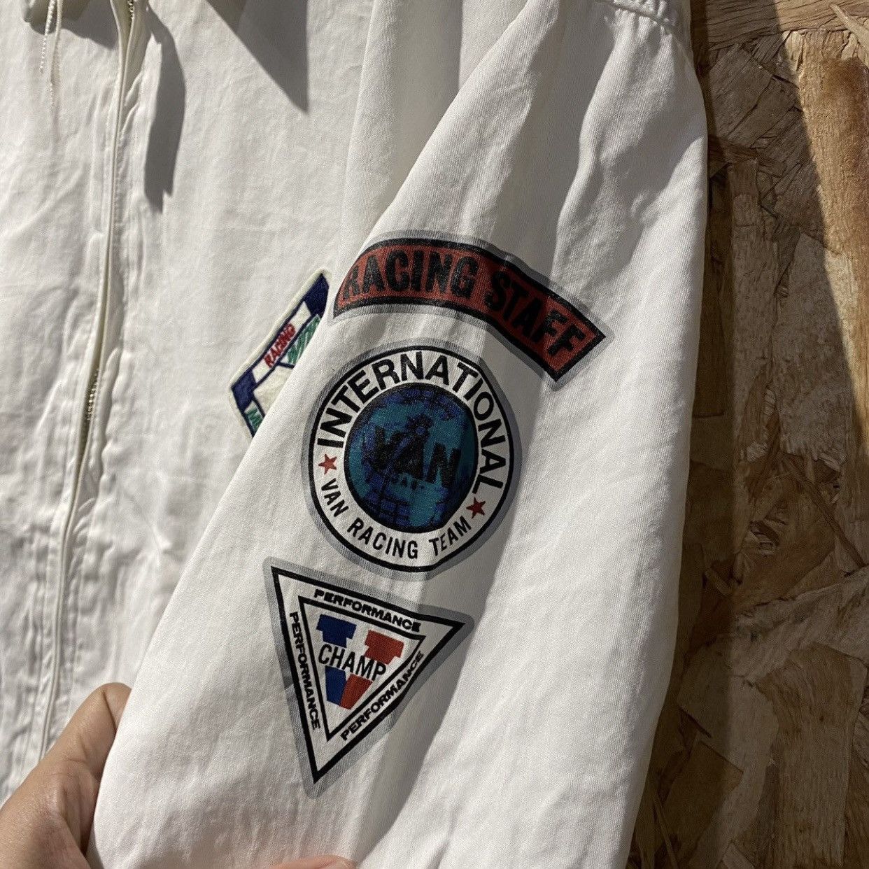 Japanese Brand × Vintage 🔥🔥🔥ARCHIVE VTG VAN JAC RACING STAFF MOTORSPORTS JACKETS Size US S / EU 44-46 / 1 - 4 Thumbnail