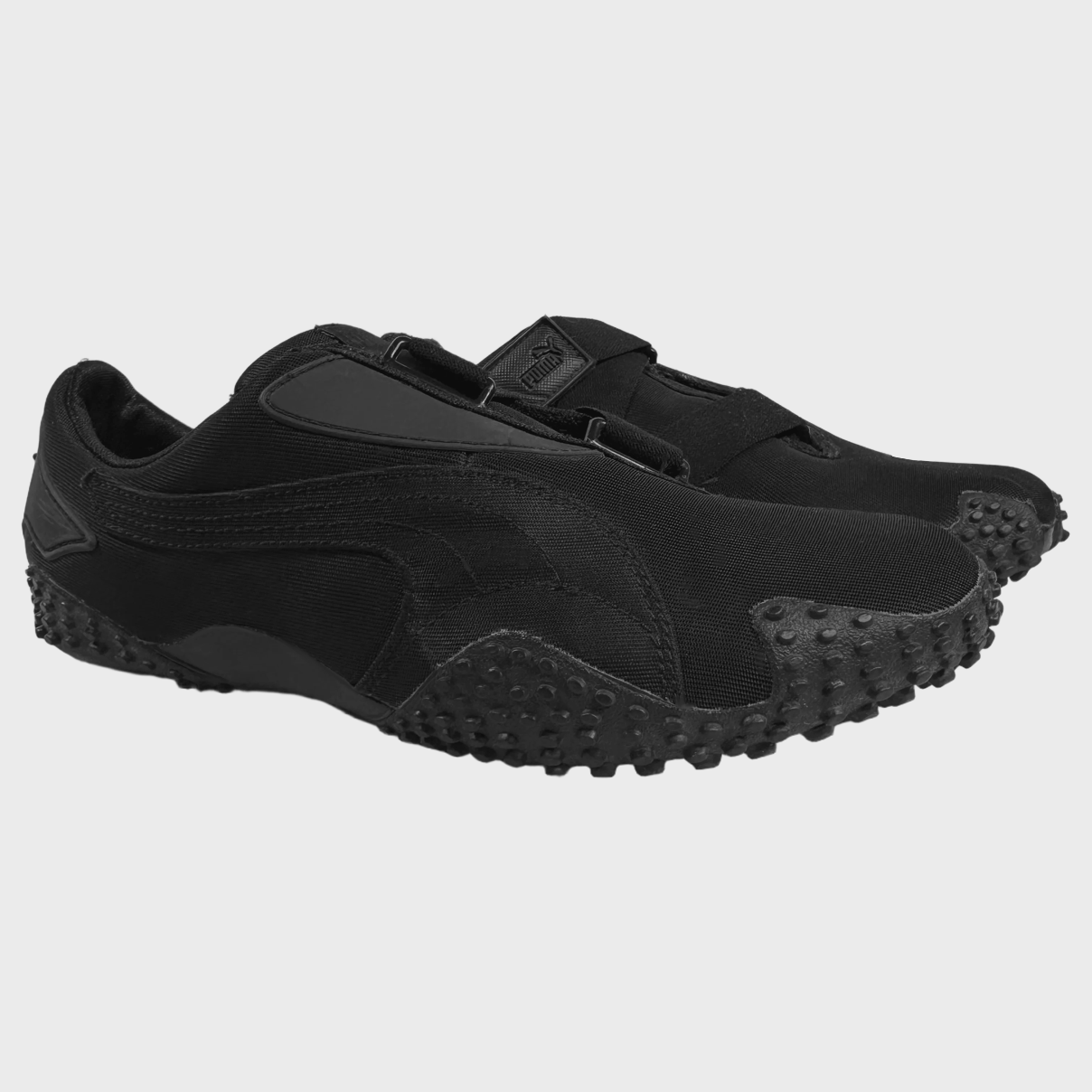 Puma × Vintage RARE 2000's vintage Puma Mostro triple black Size US 7.5 / IT 37.5 - 2 Thumbnail