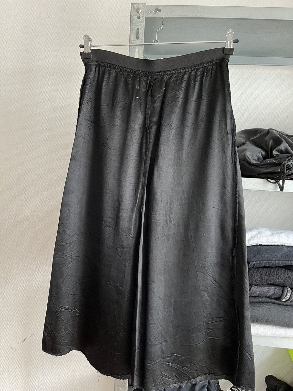 Maison Margiela SS1995 Inside Out Permanently Creased Lining Skirt Size 27" / US 4 / IT 40 - 4 Thumbnail