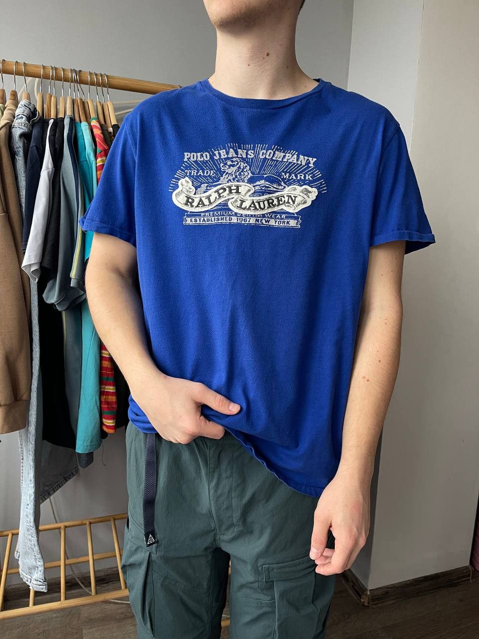 Polo Ralph Lauren × Streetwear × Vintage polo ralph lauren big logo tee Size US L / EU 52-54 / 3 - 1 Thumbnail