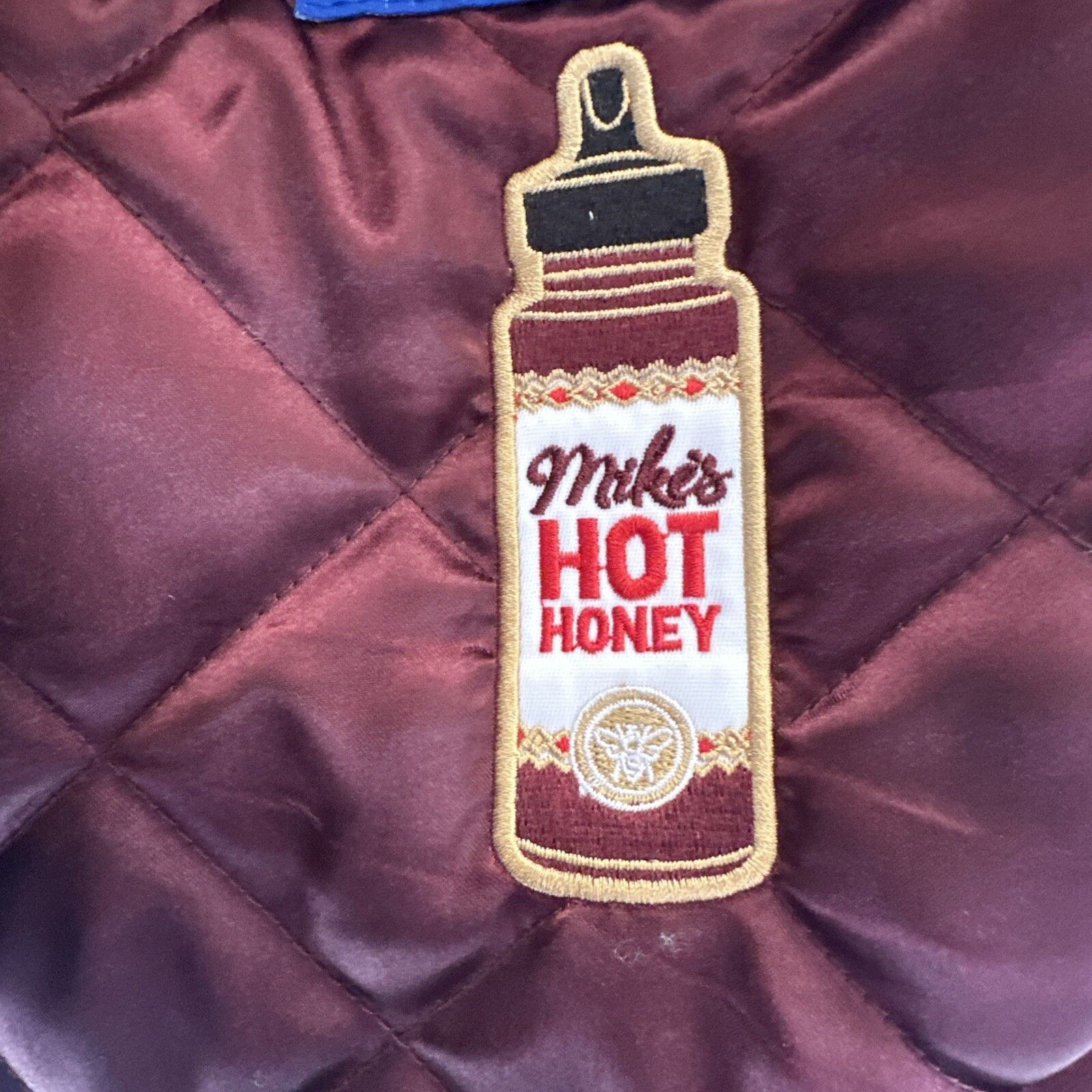 Starter Starter Mikes Hot Honey Snap Button Jacket Size L Burgundy Size US L / EU 52-54 / 3 - 9 Thumbnail