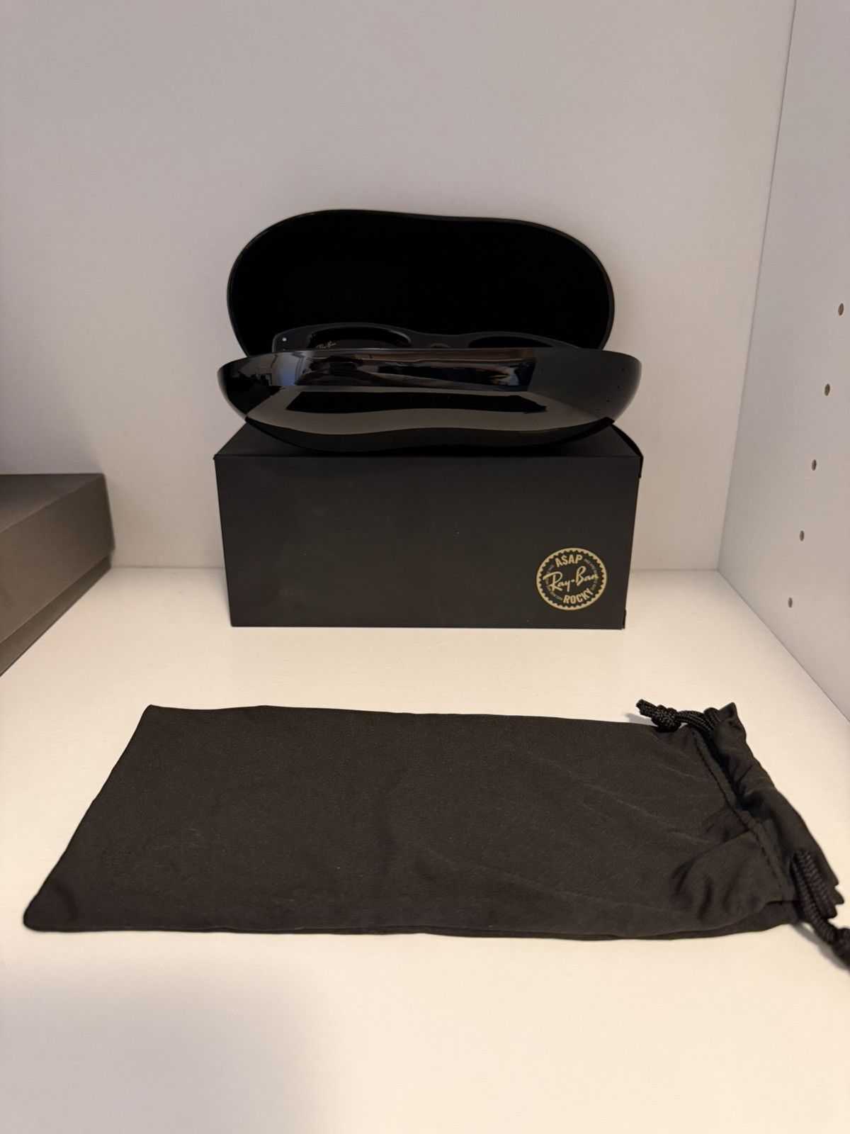 RayBan A$AP Rocky Wayfarer Puffer Sunglasses Size ONE SIZE - 7 Thumbnail