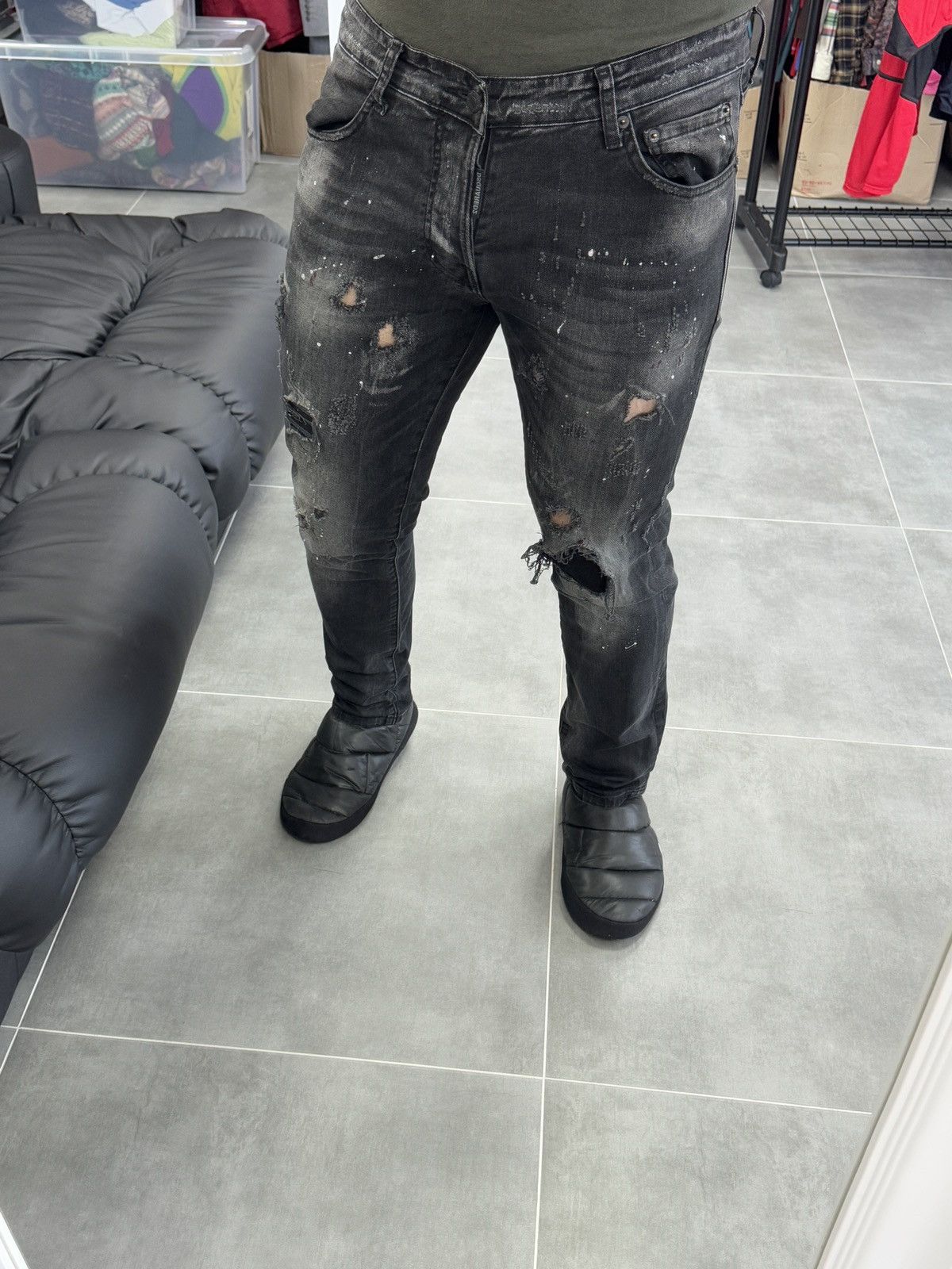 Dsquared2 Dsquared2 Slim Jean Pants Size 52 Size US 34 / EU 50 - 2 Thumbnail