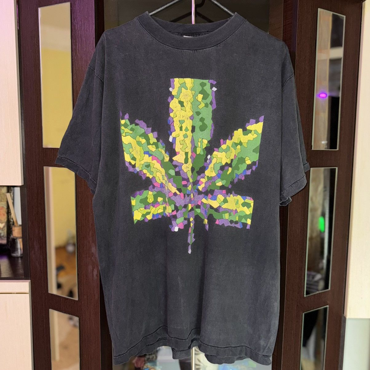Band Tees 1994s Steve Lukather & Los Lobotomys Tour Band Tee T Shirt Size US XL / EU 56 / 4 - 1 Thumbnail