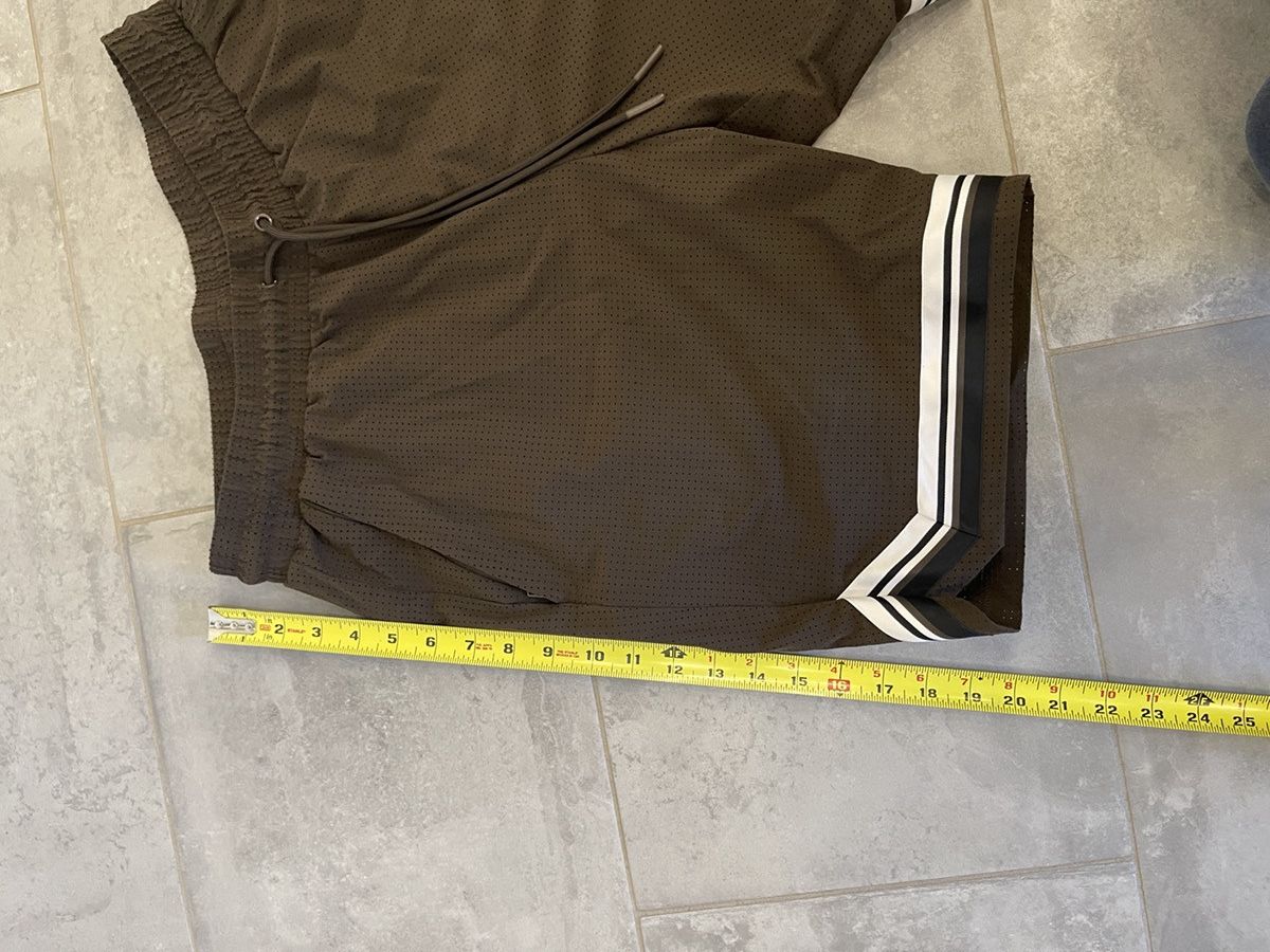 Alo Alo Brown Key Mesh Basketball Short Size US 32 / EU 48 - 6 Thumbnail