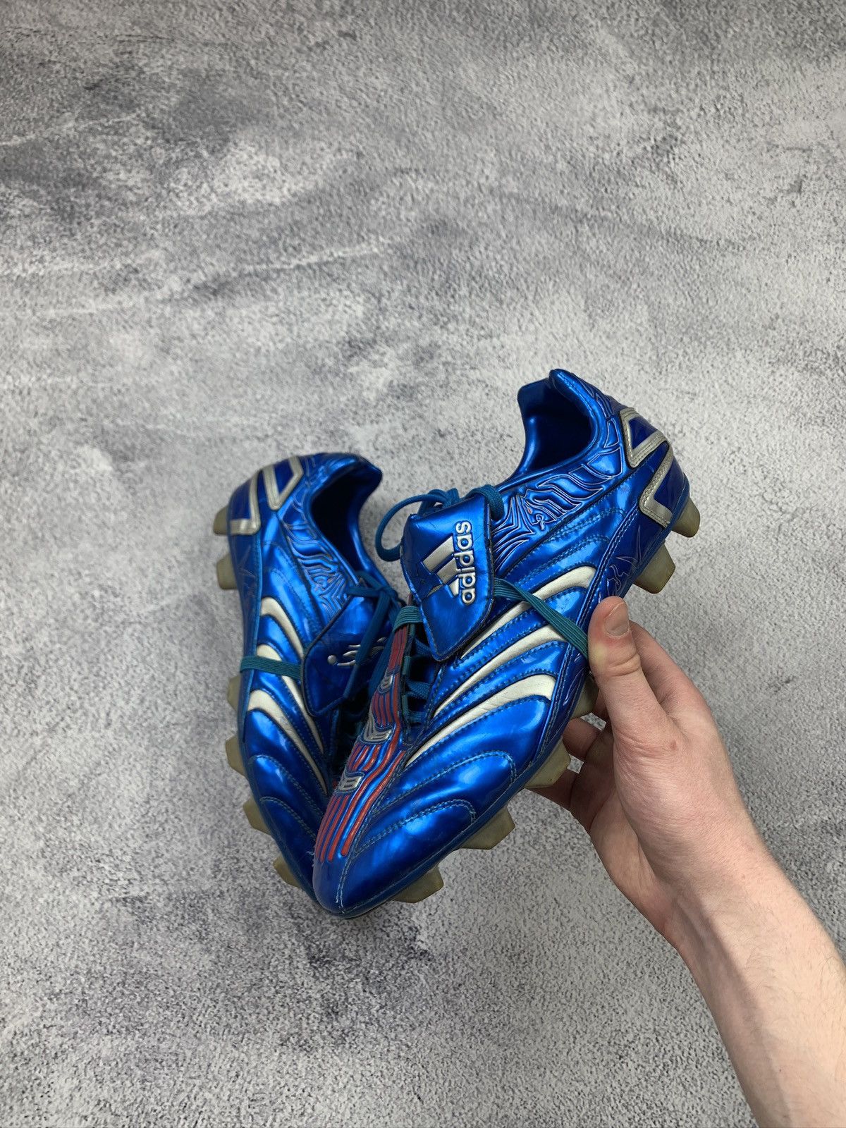 Adidas Adidas Predator Absolute Blue Metallic FG Boots Size 43 Size US 9.5 / EU 42-43 - 3 Thumbnail
