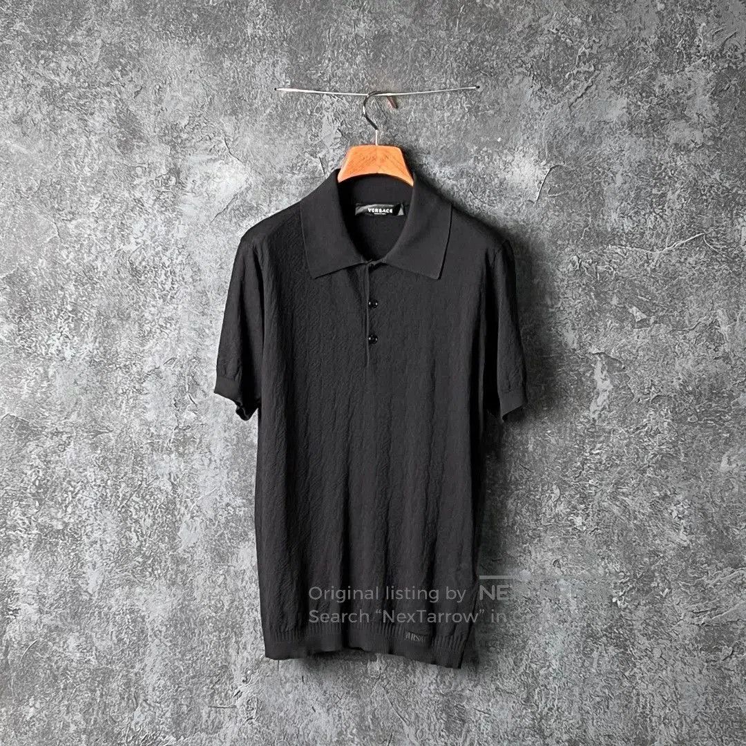 Versace VERSACE Short Sleeve Polo Shirt. Size US M / EU 48-50 / 2 - 1 Thumbnail