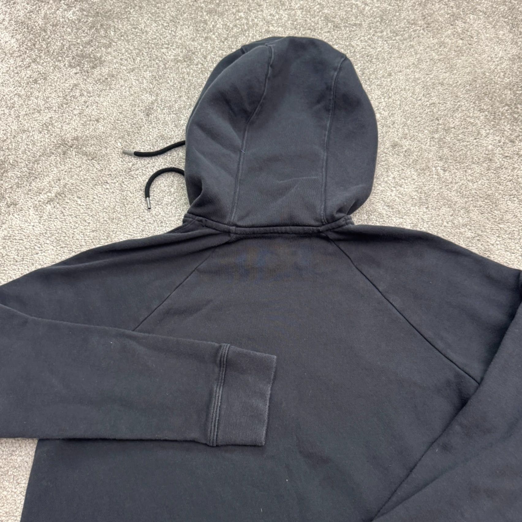 Under Armour Under Armour Hoodie Pullover Graphic Sweatshirt Womens M Black Fleece Logo Raglan Sleeves Size M / US 6-8 / IT 42-44 - 4 Thumbnail