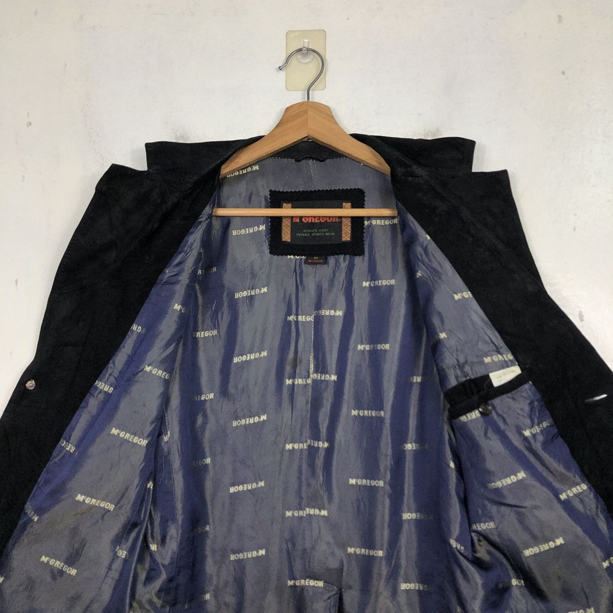 Japanese Brand Vintage Genuine Leather Jacket Mc Gregor Issey Miyake Size US M / EU 48-50 / 2 - 16 Thumbnail