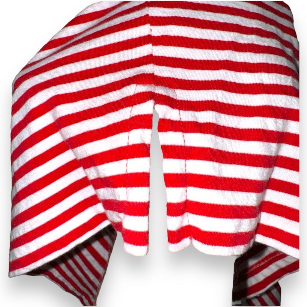 Polo Ralph Lauren Polo Ralph Lauren Red & White Stripes Soft Touch Polo L Size US L / EU 52-54 / 3 - 9 Thumbnail