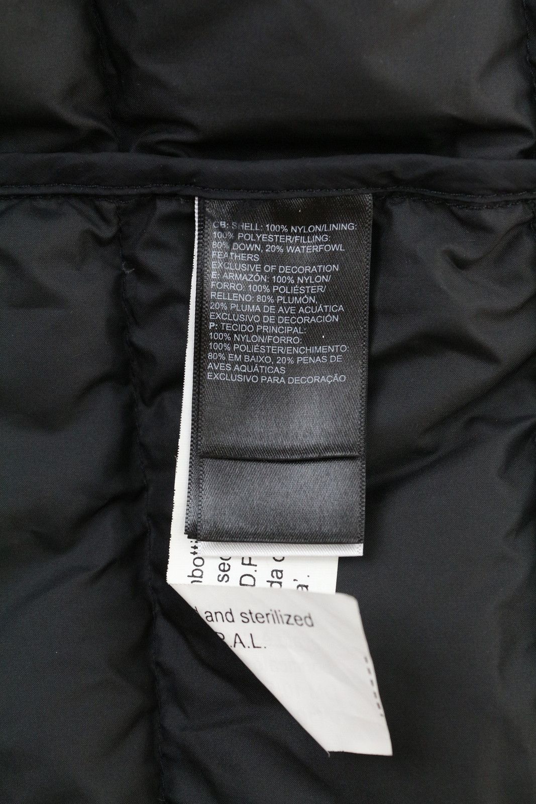 The North Face LA PAZ HOODED XL 600 Down Black Lined Zip Jacket 79686 Size US XL / EU 56 / 4 - 9 Thumbnail