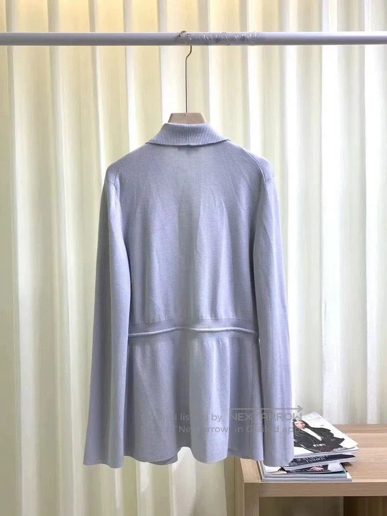 Loro Piana Loro Piana Cashmere Drawstring Cardigan. Size US L / EU 52-54 / 3 - 4 Thumbnail