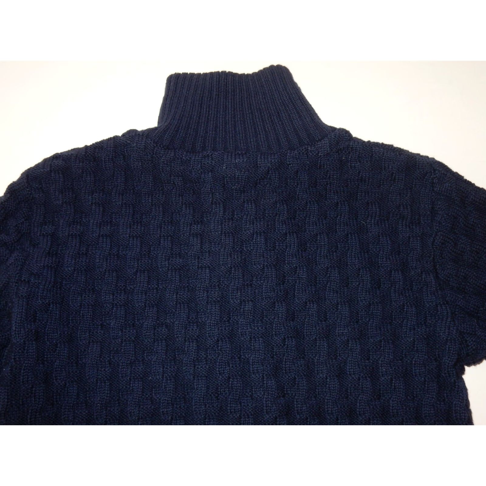 Herring SNS Herring Men's Blue Wool Bomber Jacket Size M Size US M / EU 48-50 / 2 - 3 Thumbnail