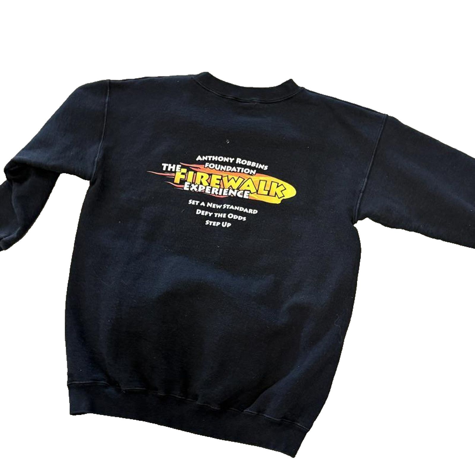 Tony Hawk Rare VTG Tony Robbins Firewalk Crewneck Sweatshirt Sz M USA Size US M / EU 48-50 / 2 - 1 Thumbnail