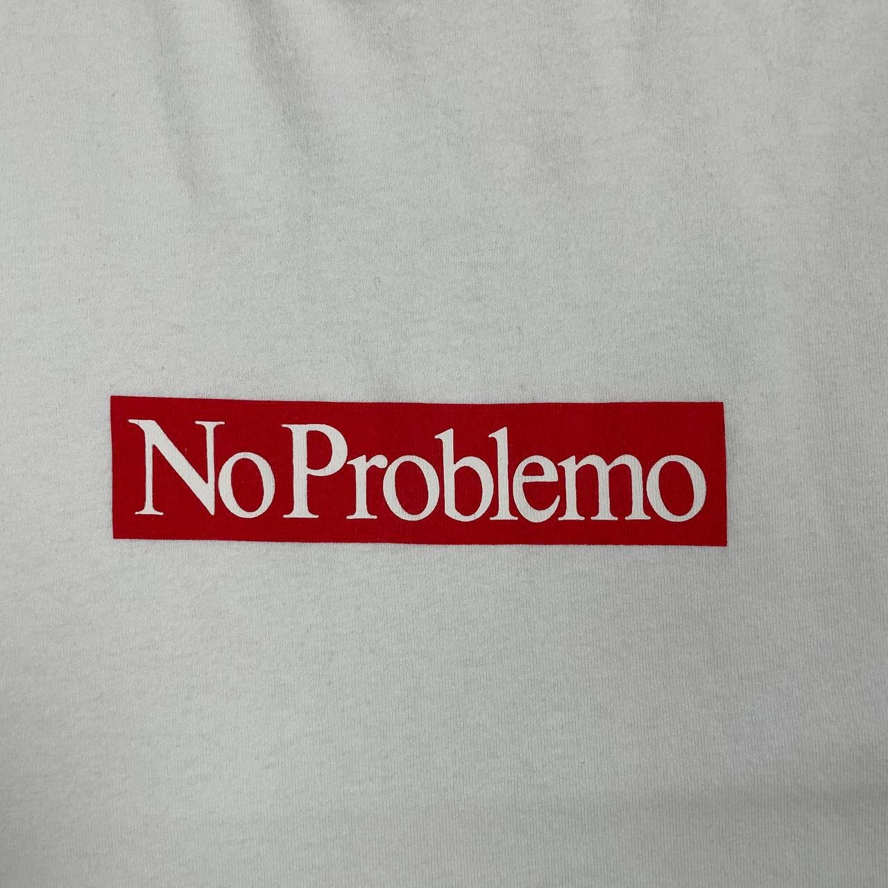 Aries Aries No Problemo T Shirt White Size XL Size US XL / EU 56 / 4 - 5 Thumbnail