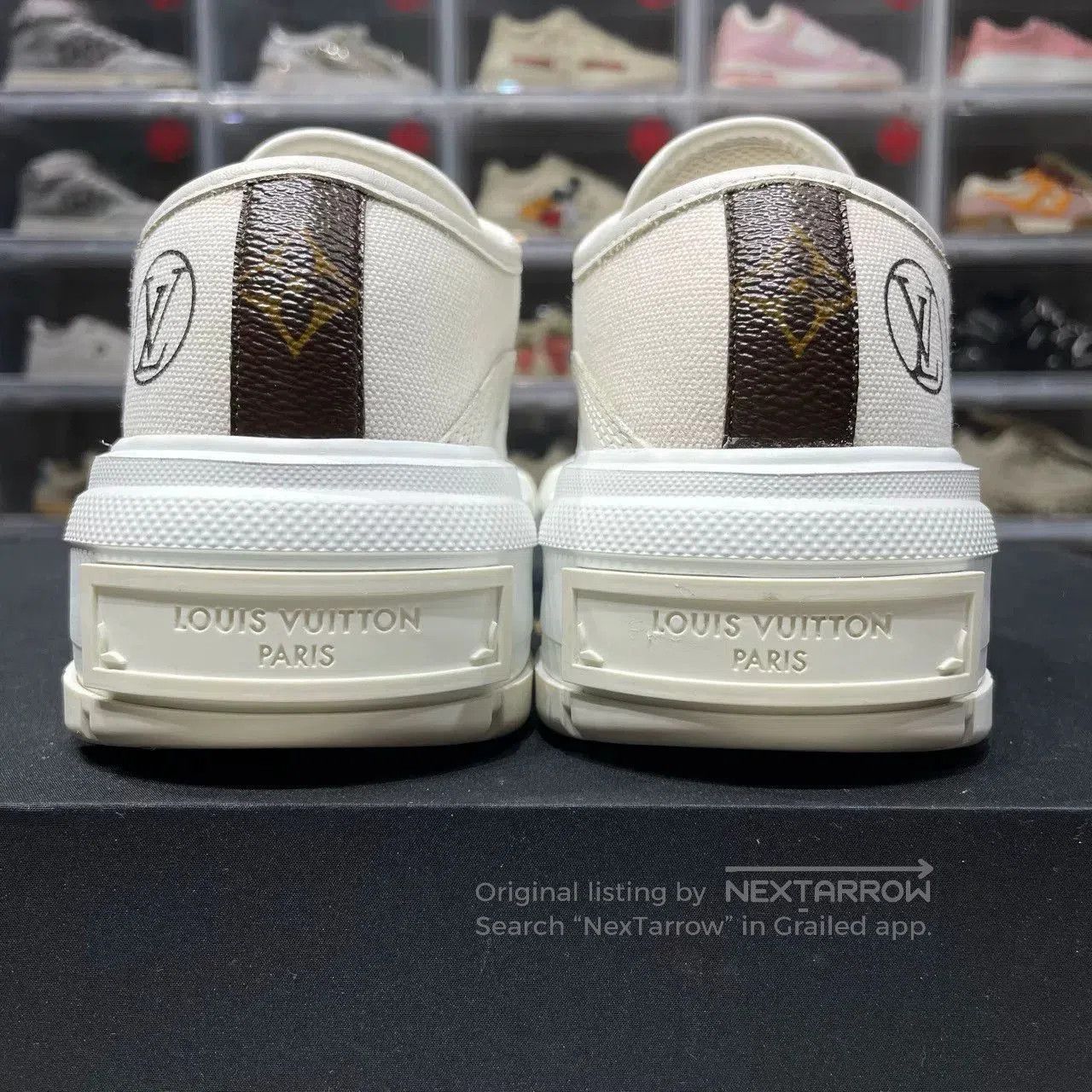 Louis Vuitton Louis Vuitton Squad Women's White Sneakers. Size US 5 / IT 35 - 7 Thumbnail