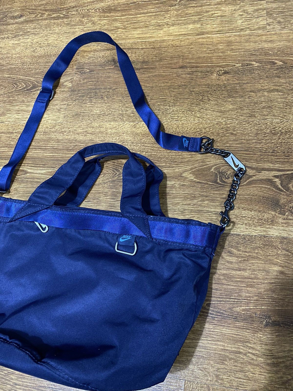 Nike Streetwear Blue Nike Luxury Swoosh Bag Y2K Sportswear rare Size ONE SIZE - 4 Thumbnail