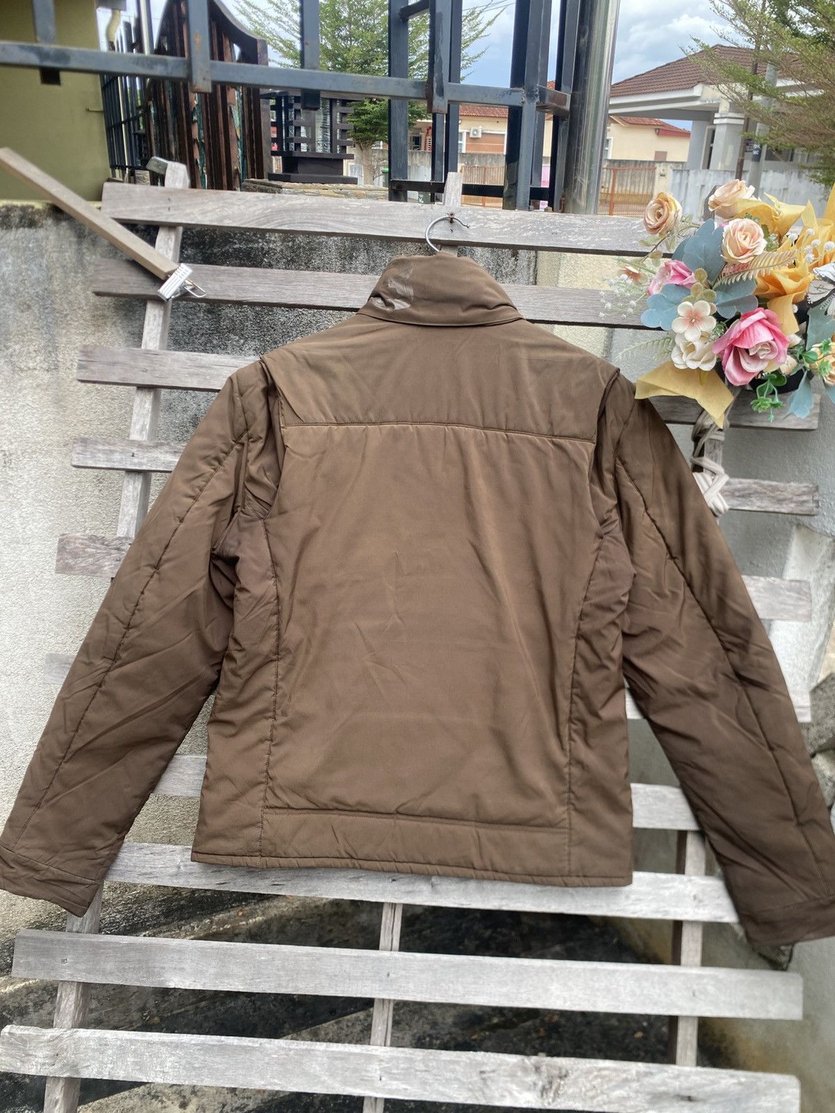 Yohji Yamamoto Vintage Y2K Y-3 Yohji Yamamoto Quilted Sunfaded Jacket Brown Size US S / EU 44-46 / 1 - 12 Thumbnail