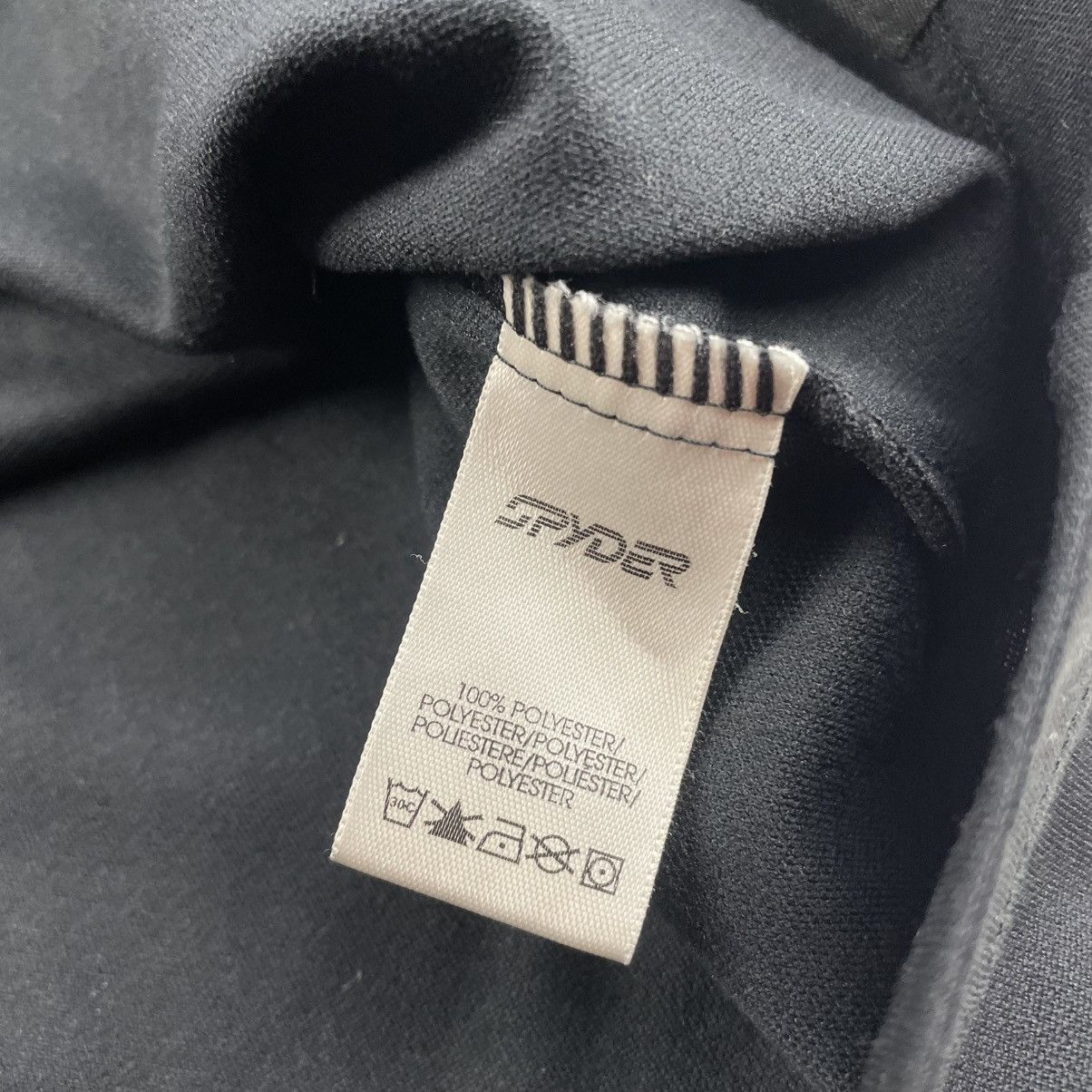Spyder × Supreme VTG 90s Spyder Sweatshirt Black Spider Web 1/4 Zip Pullover Size US L / EU 52-54 / 3 - 11 Thumbnail