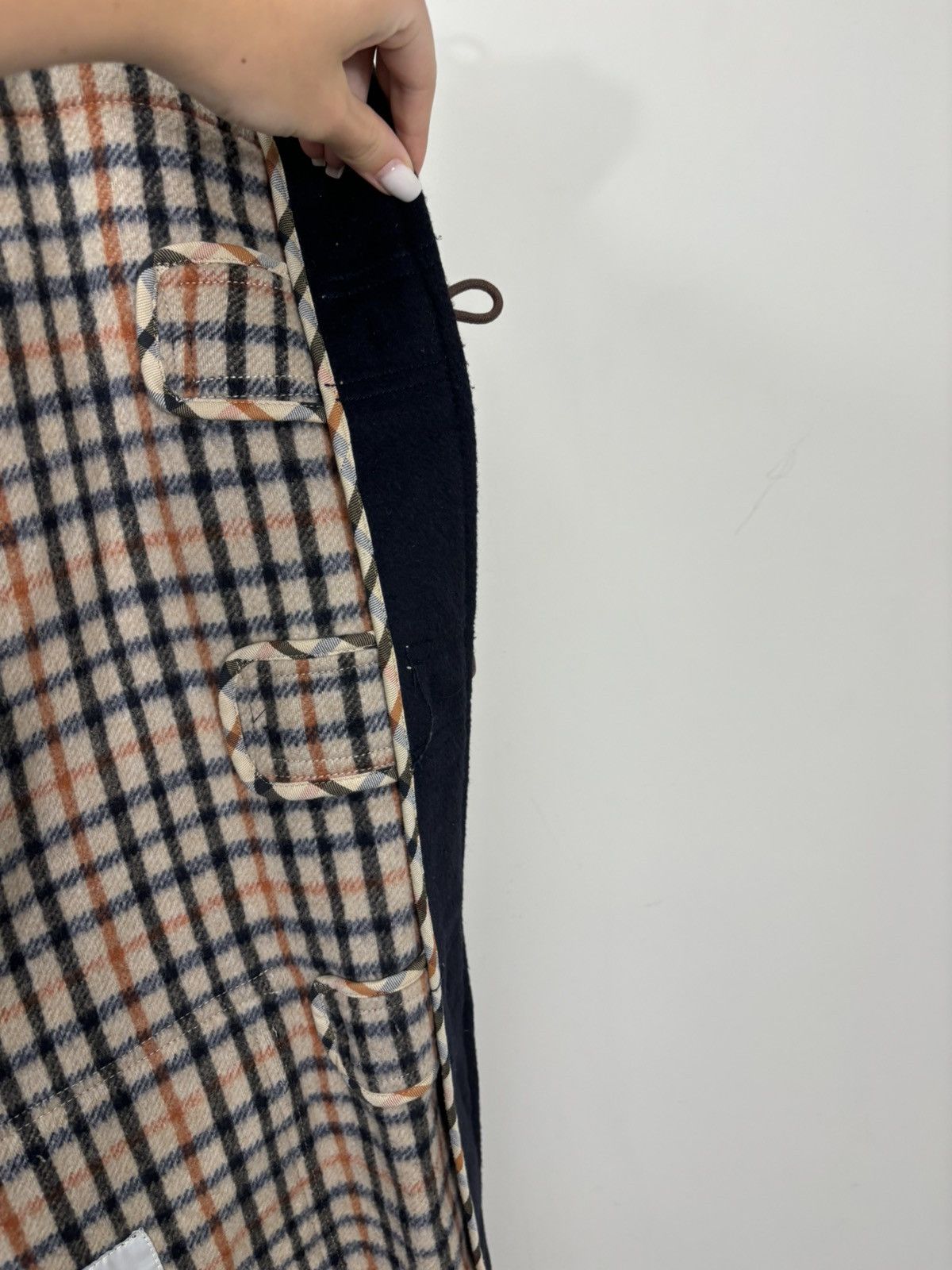DAKS Daks London Men’s Navy Classic Wool Cashmere Duffle Coat Size US M / EU 48-50 / 2 - 17 Thumbnail
