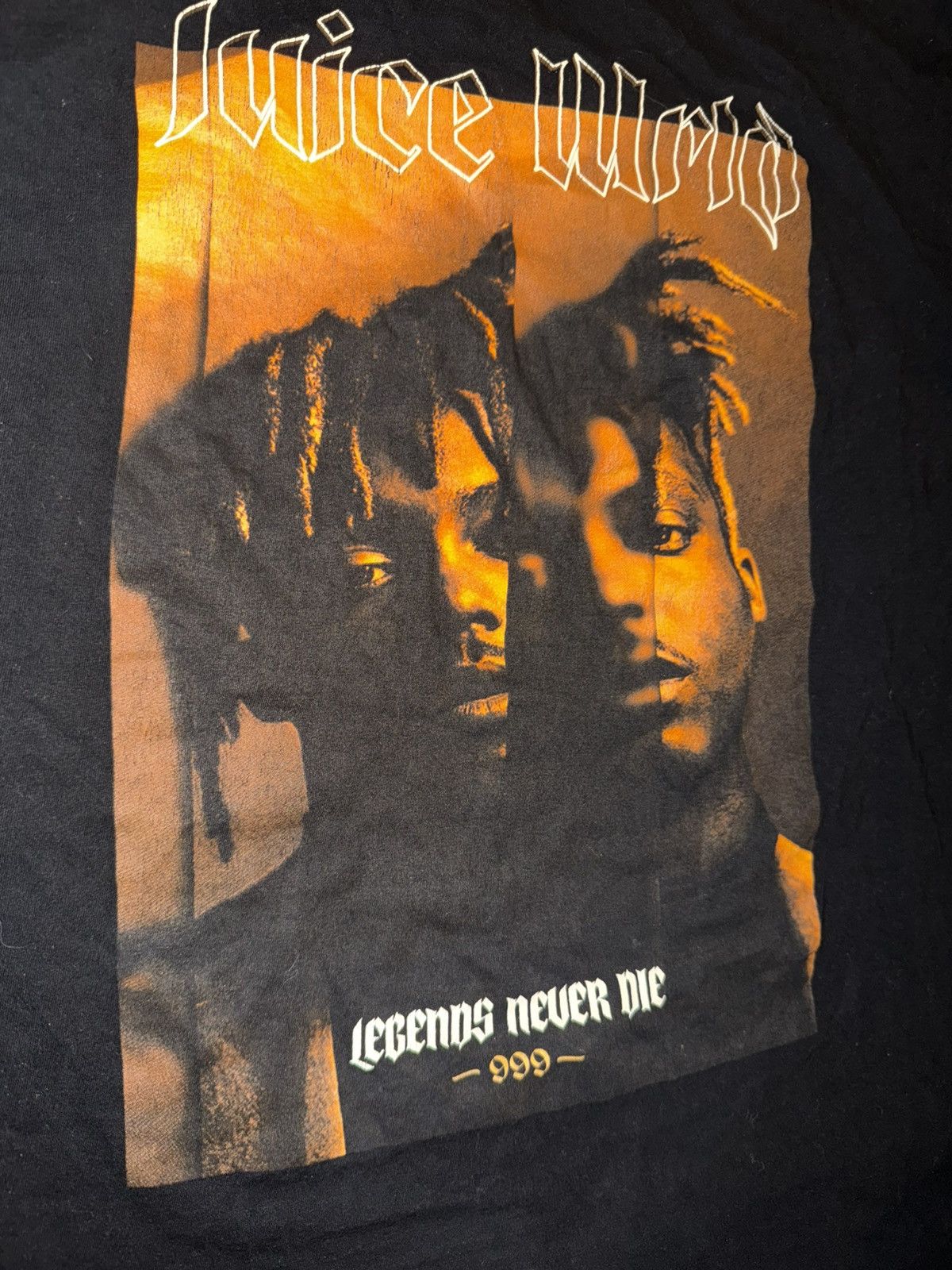 Other Juice Wrld Legends Never Die Graphic Rap Tee Black XL Size US XL / EU 56 / 4 - 3 Thumbnail
