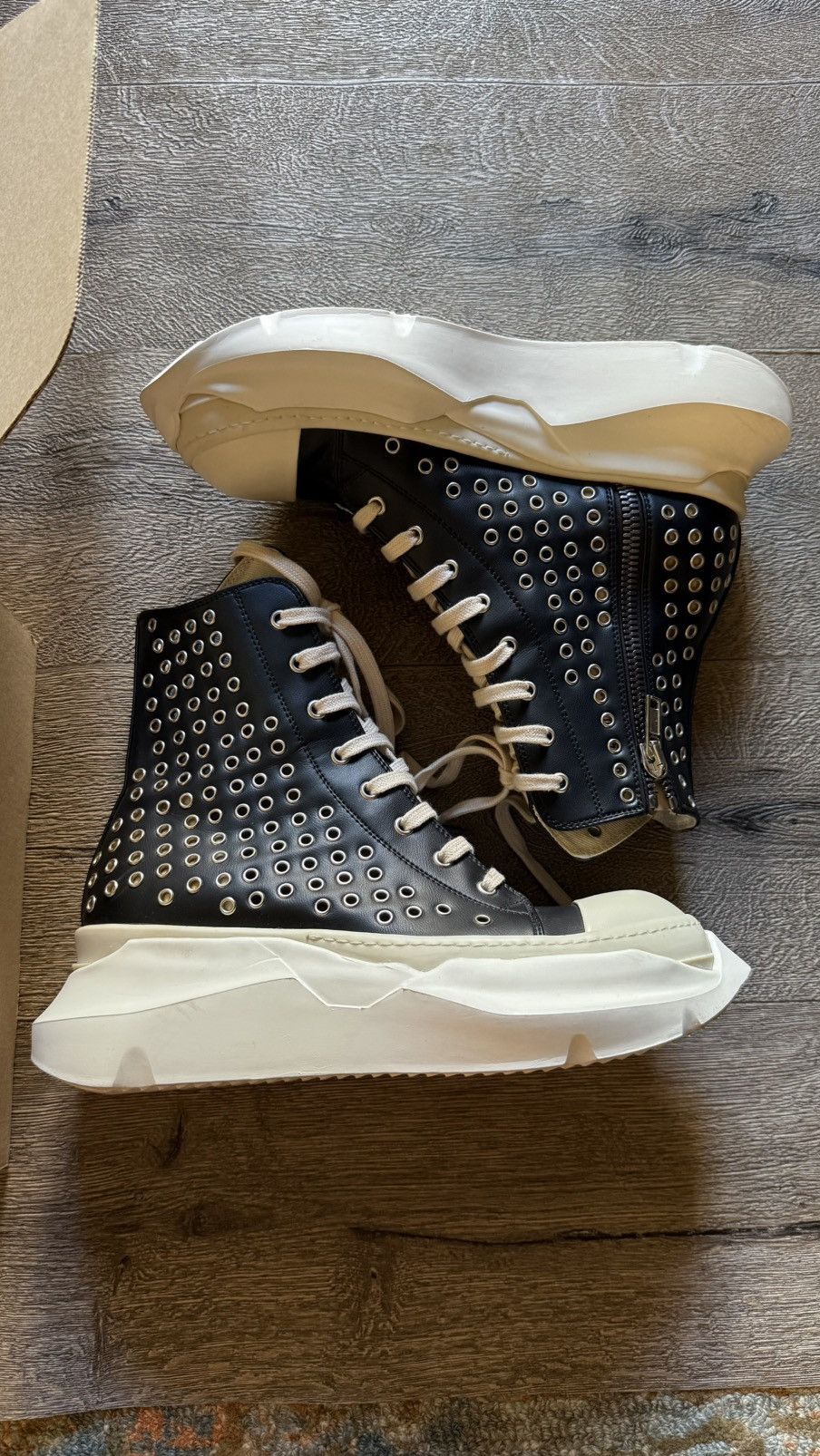 Rick Owens × Rick Owens Drkshdw RICK OWENS ABSTRACT RAMONES