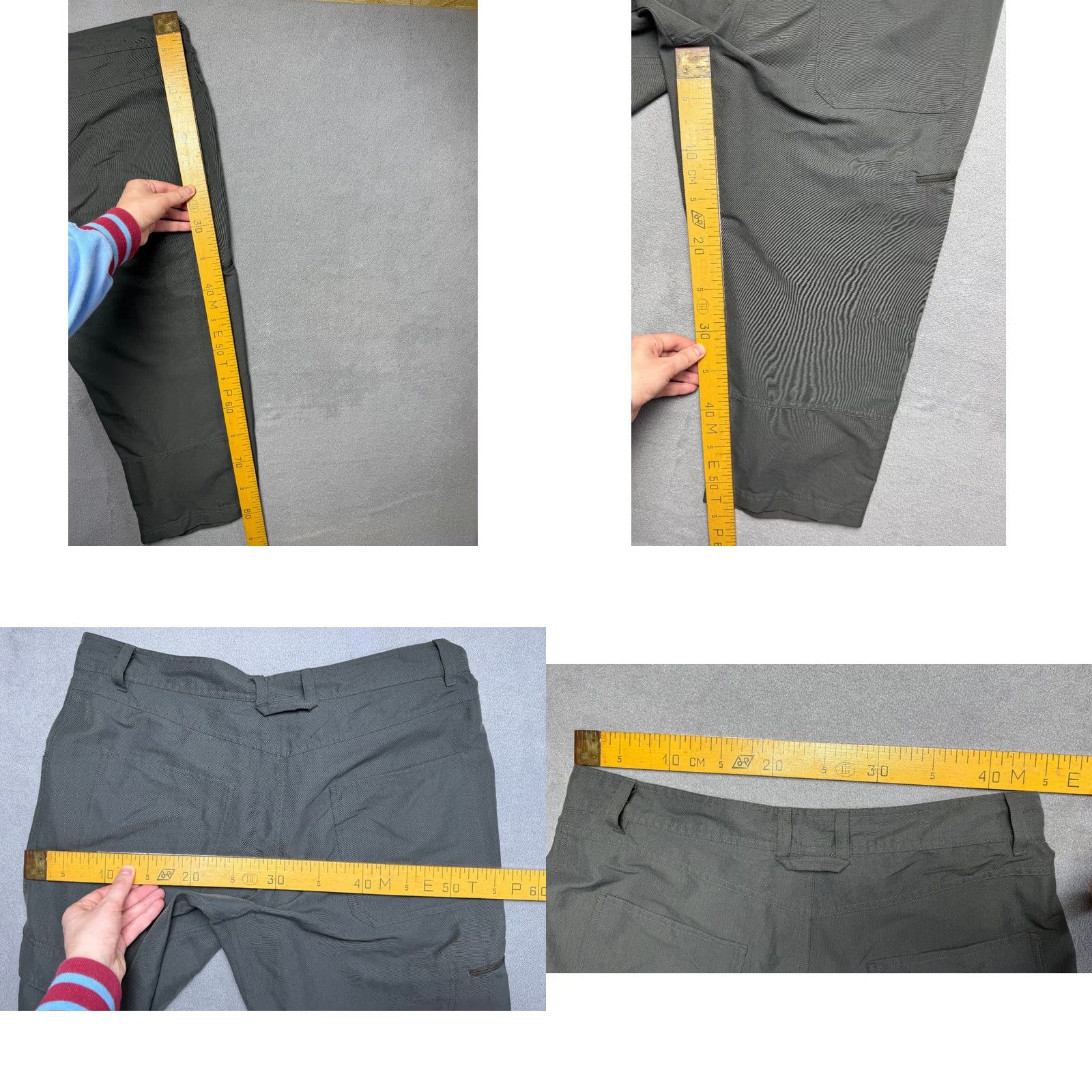 Rab Rab Gray Capri pants 3/4 length Mens size L Track Pants Capri Gray Rab Mens L Size US 33 - 10 Thumbnail