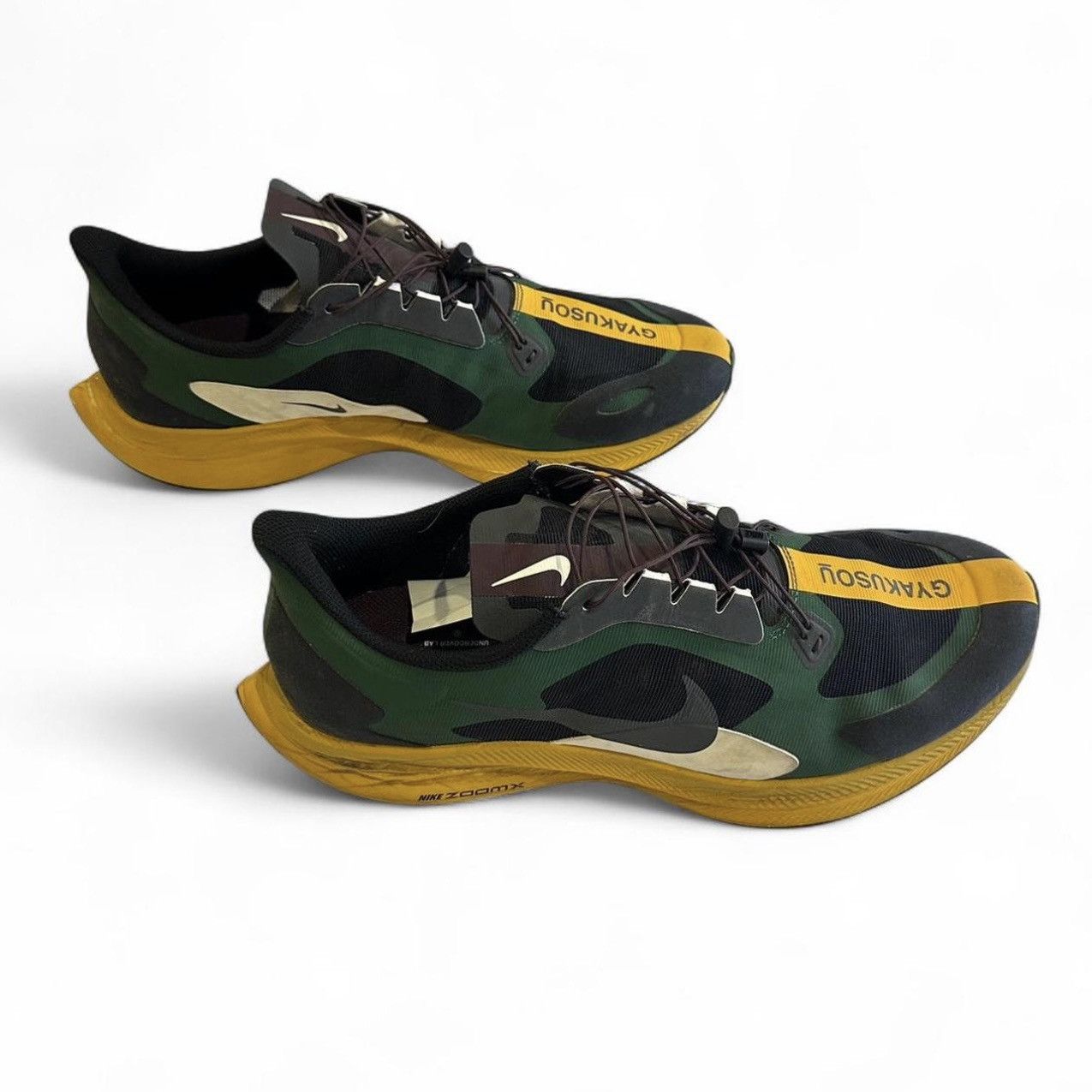 Gyakusou Nike x Gyakusou Pegasus Turbo SP Green/Yellow – Men’s US 11 Size US 11 / EU 44 - 2 Thumbnail