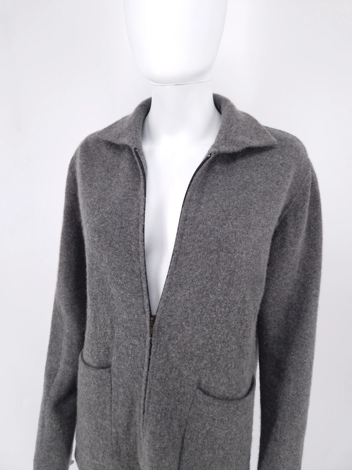 Loro Piana Loro Piana Cashmere Full Double Zip Knit Size L / US 10 / IT 46 - 5 Thumbnail
