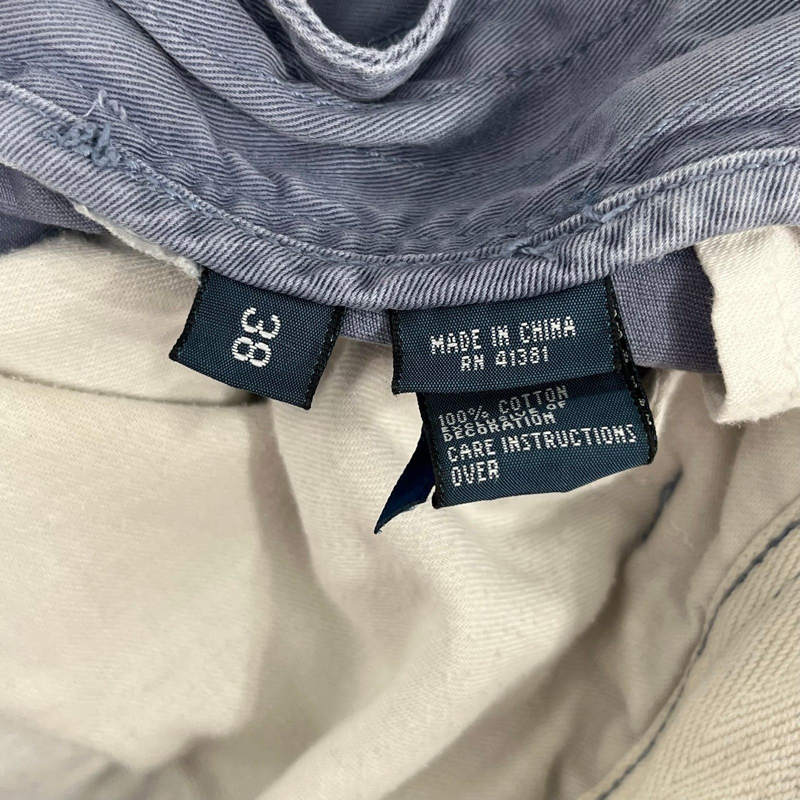 Polo Ralph Lauren Polo Ralph Lauren Blue Chino Shorts Relaxed Fit 100% Cotton Size US 38 / EU 54 - 7 Thumbnail