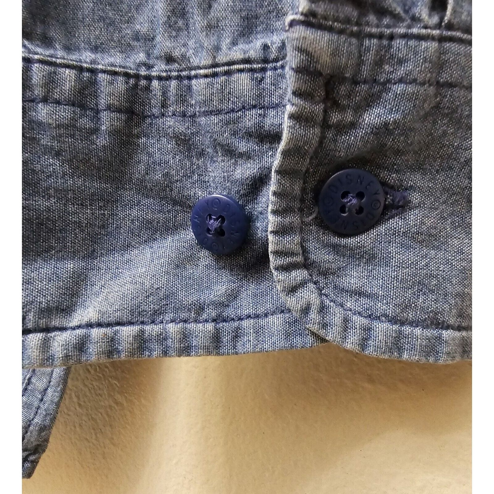 Disney Disney Vintage Denim Mickey Minnie Mouse Embroidery 90s Size L / US 10 / IT 46 - 7 Thumbnail