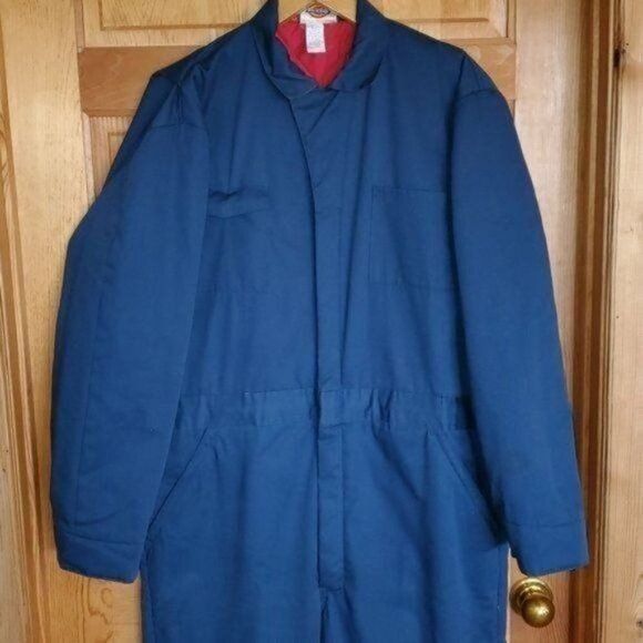 Dickies Dickies Quilted Insulated Blue Pocketed Zippered Full Sz. 42 Size US L / EU 52-54 / 3 - 3 Thumbnail