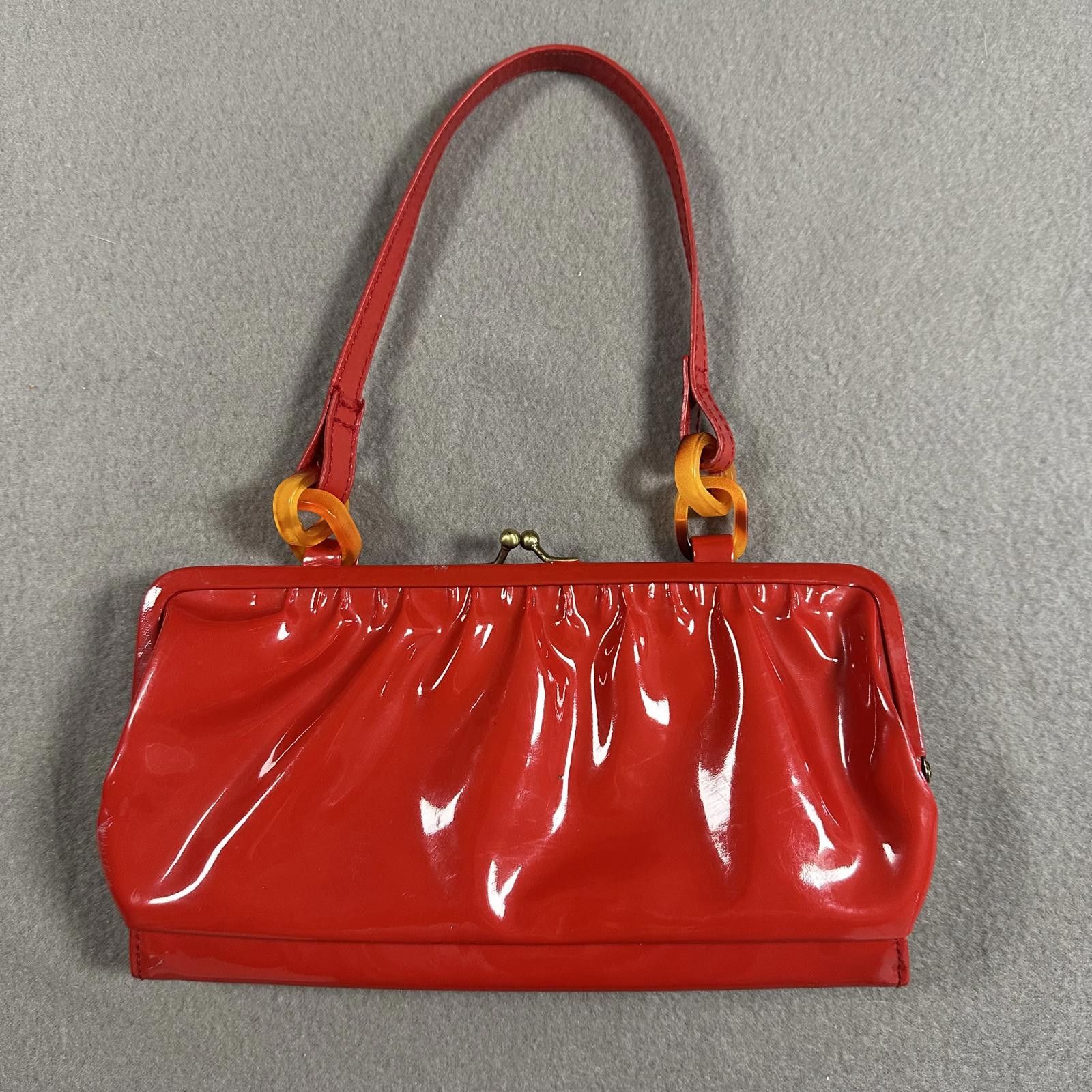 Other Shoulder Bag Red Mini Y2K Button Detail Size ONE SIZE - 2 Thumbnail