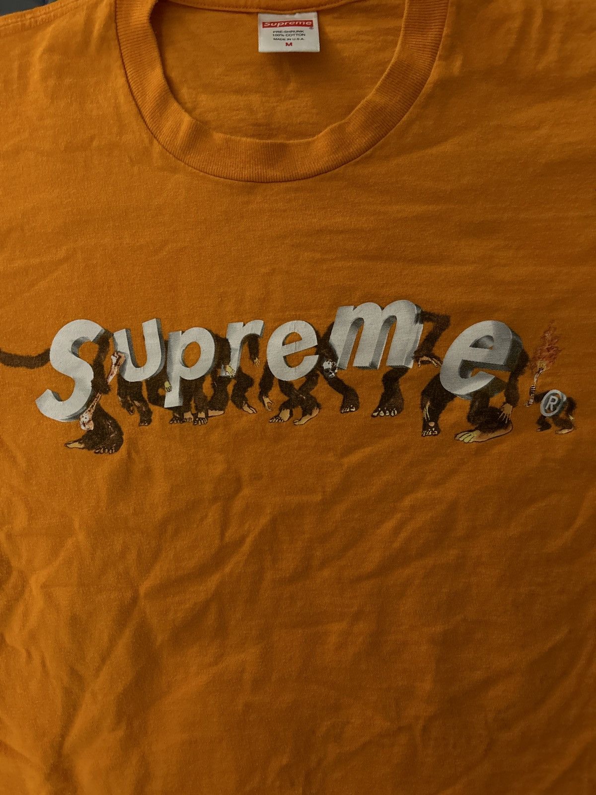 Supreme Supreme Ape tee Size US M / EU 48-50 / 2 - 3 Thumbnail