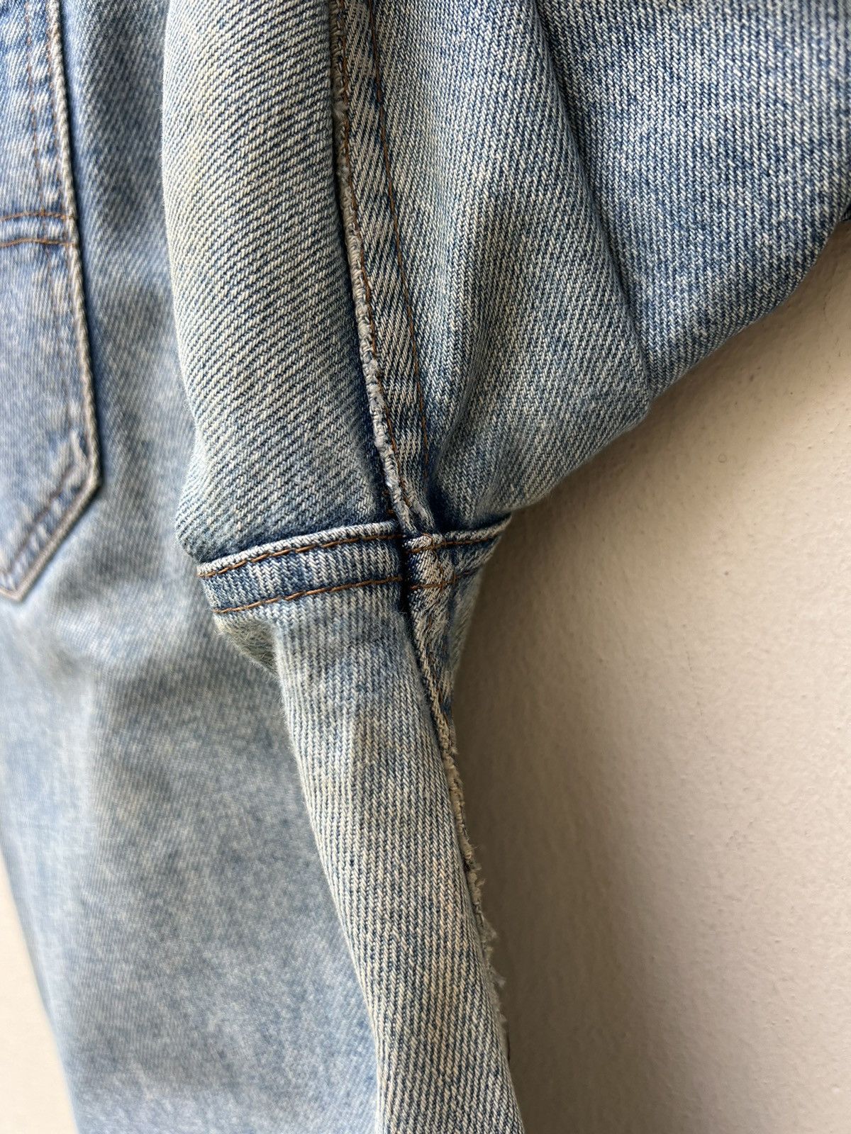 Levi's Vintage 1989 Levi’s Apache Dirty Mud Denim Jeans Size US 31 - 22 Thumbnail