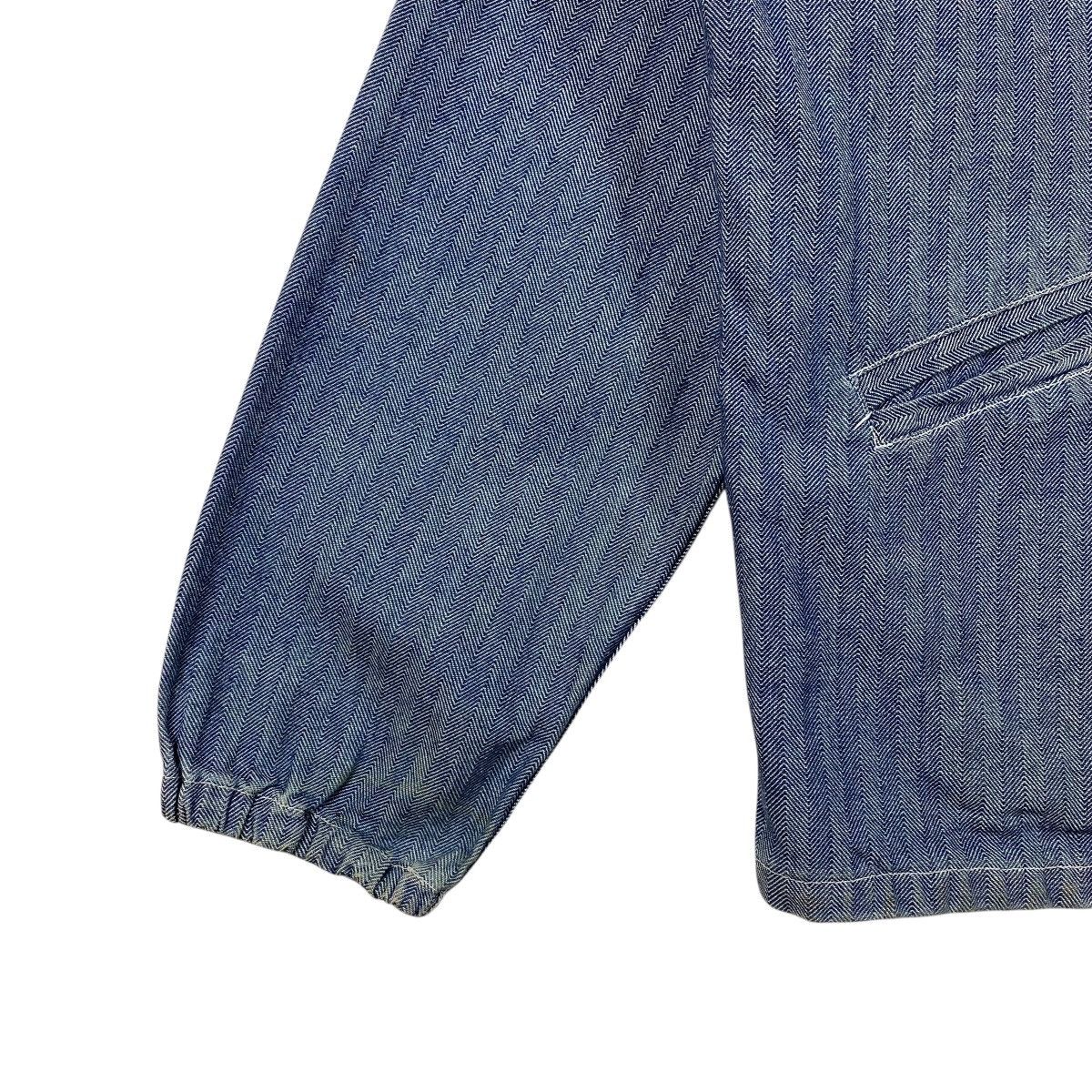 South2 West8 South2 West8 HBT Coach Jacket Blue Herringbone Twill Denim Size US M / EU 48-50 / 2 - 6 Thumbnail