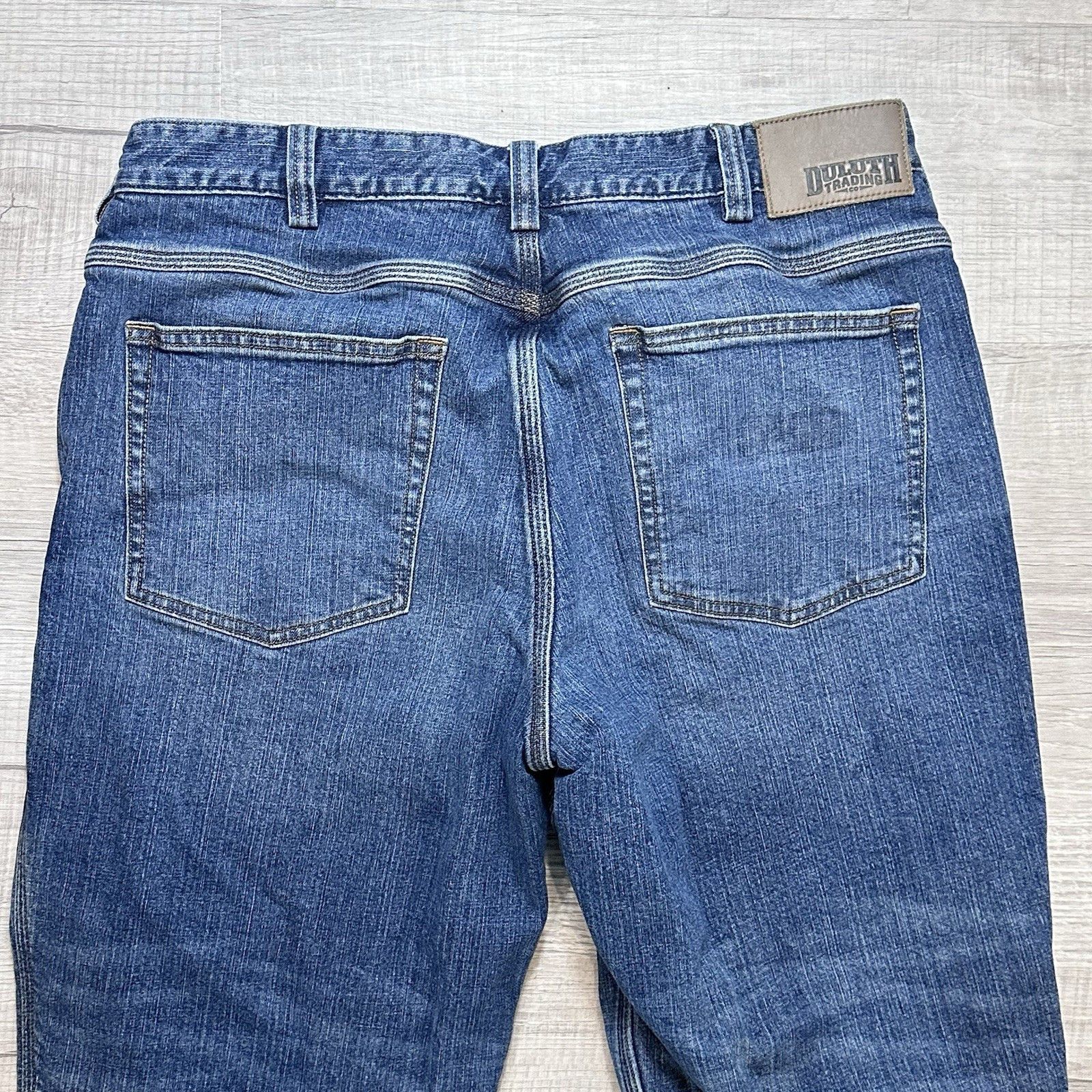 Duluth Trading Company Duluth Jeans Mens 36x30 Flex Ballroom Flannel Lined Denim Size US 36 / EU 52 - 8 Thumbnail